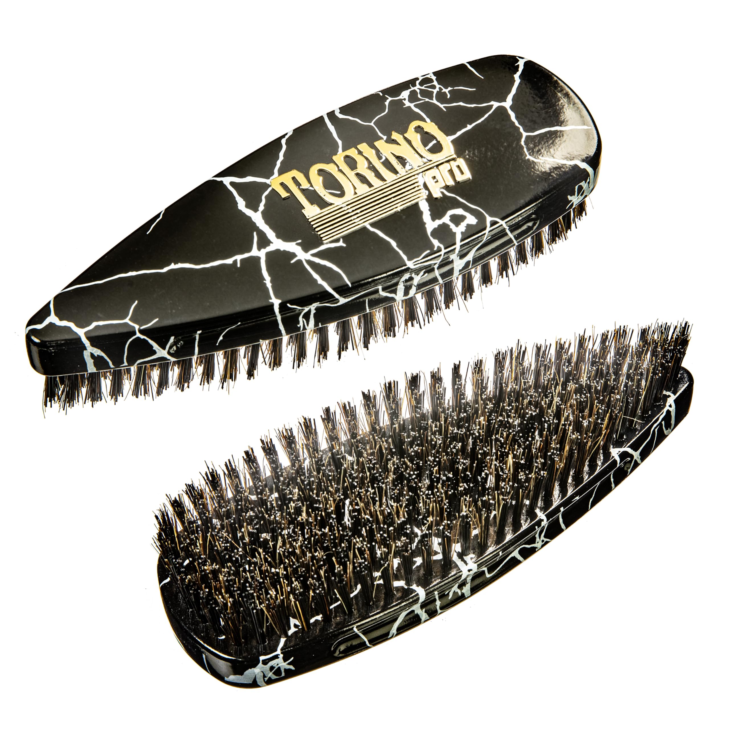 Torino Pro Wave brush #252- Hard Pointy Palm Shower Brush - Reinforced Bristles -Great for Wolfing