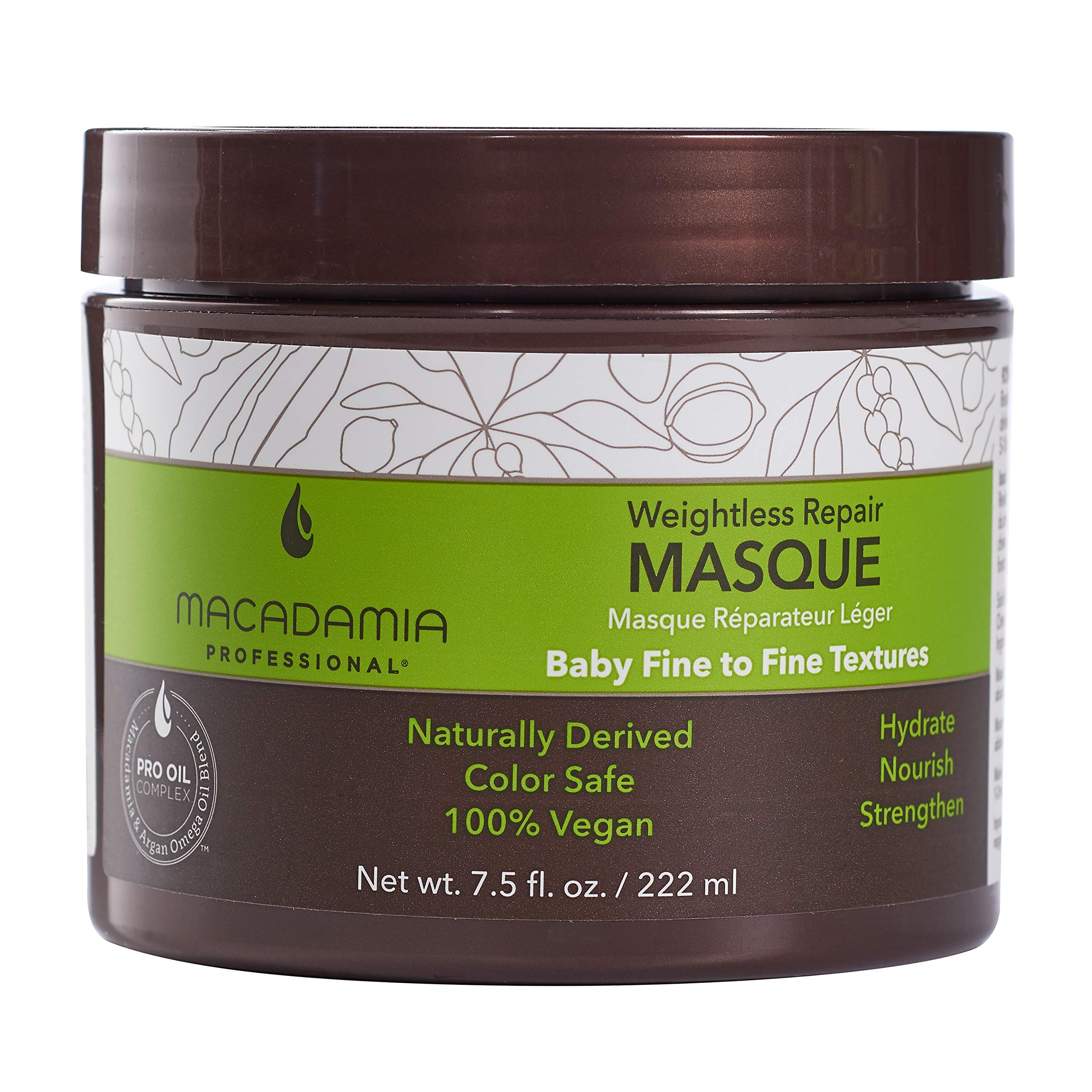 Macadamia Professional Weightless Moisture Masque - 7.5 oz