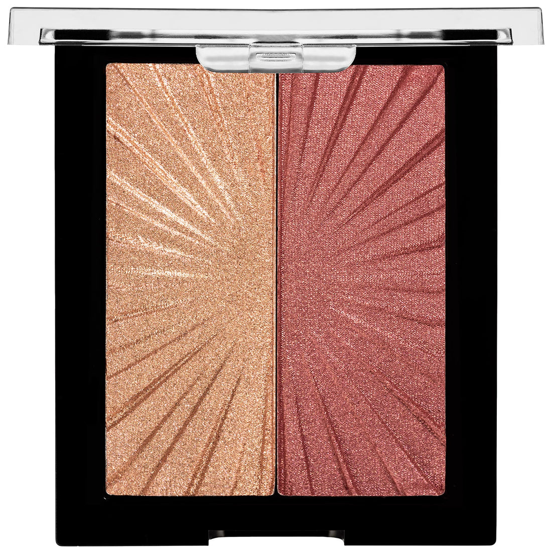 Wet n Wild MegaGlo Blushlighter, Blendable Blush & Highlighter Set, Shimmery Metallic Finish, Flash Me