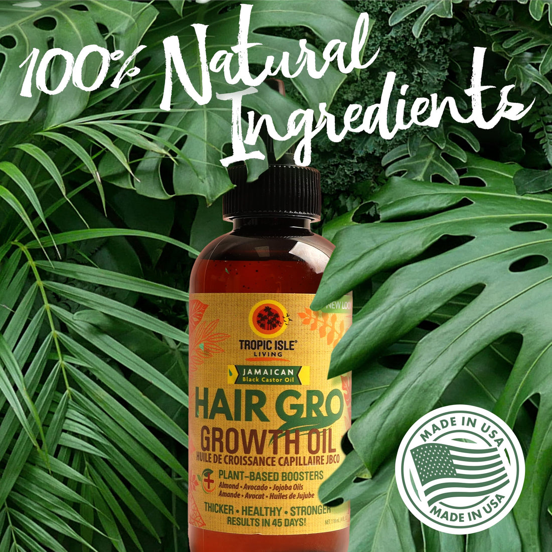 Jamaican Black Castor Oil Hair Growth Oil - 4oz