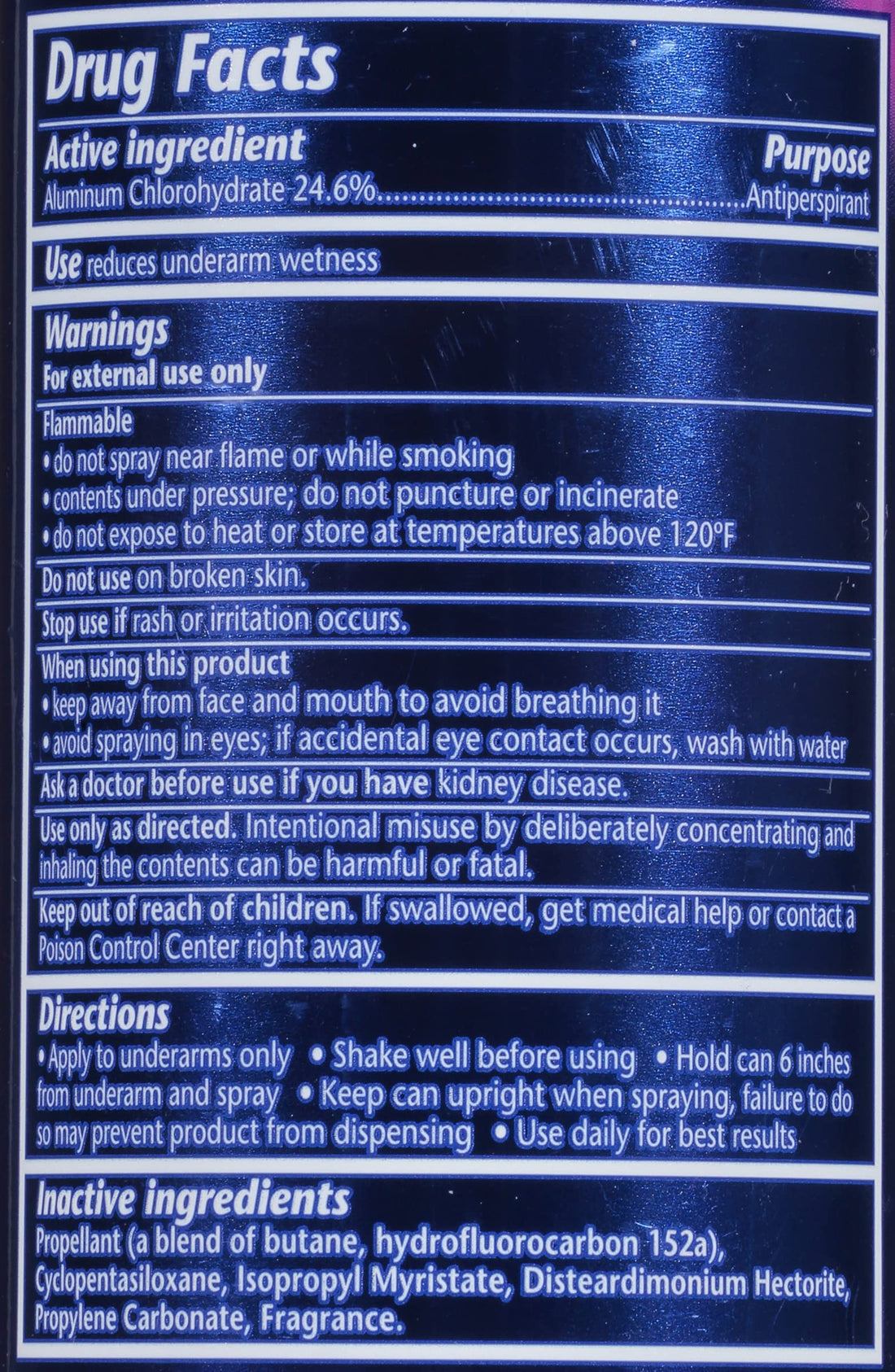 Arrid XX Aerosol Spray Antiperspirant & Deodorant