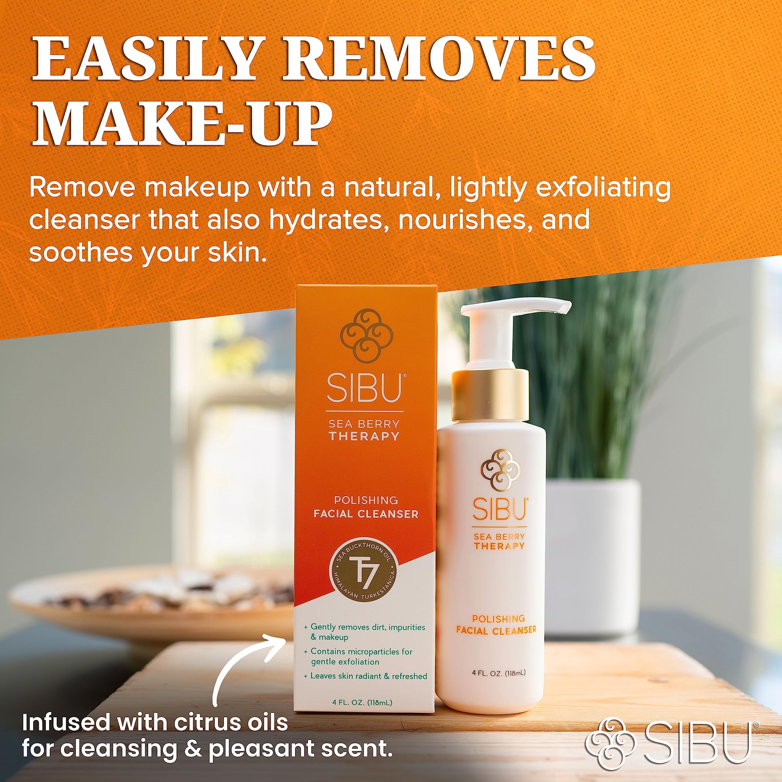 Sea Buckthorn,balancing Facial Cleanser 4 fl. oz. (118 ml) by Sibu/Facedoctor