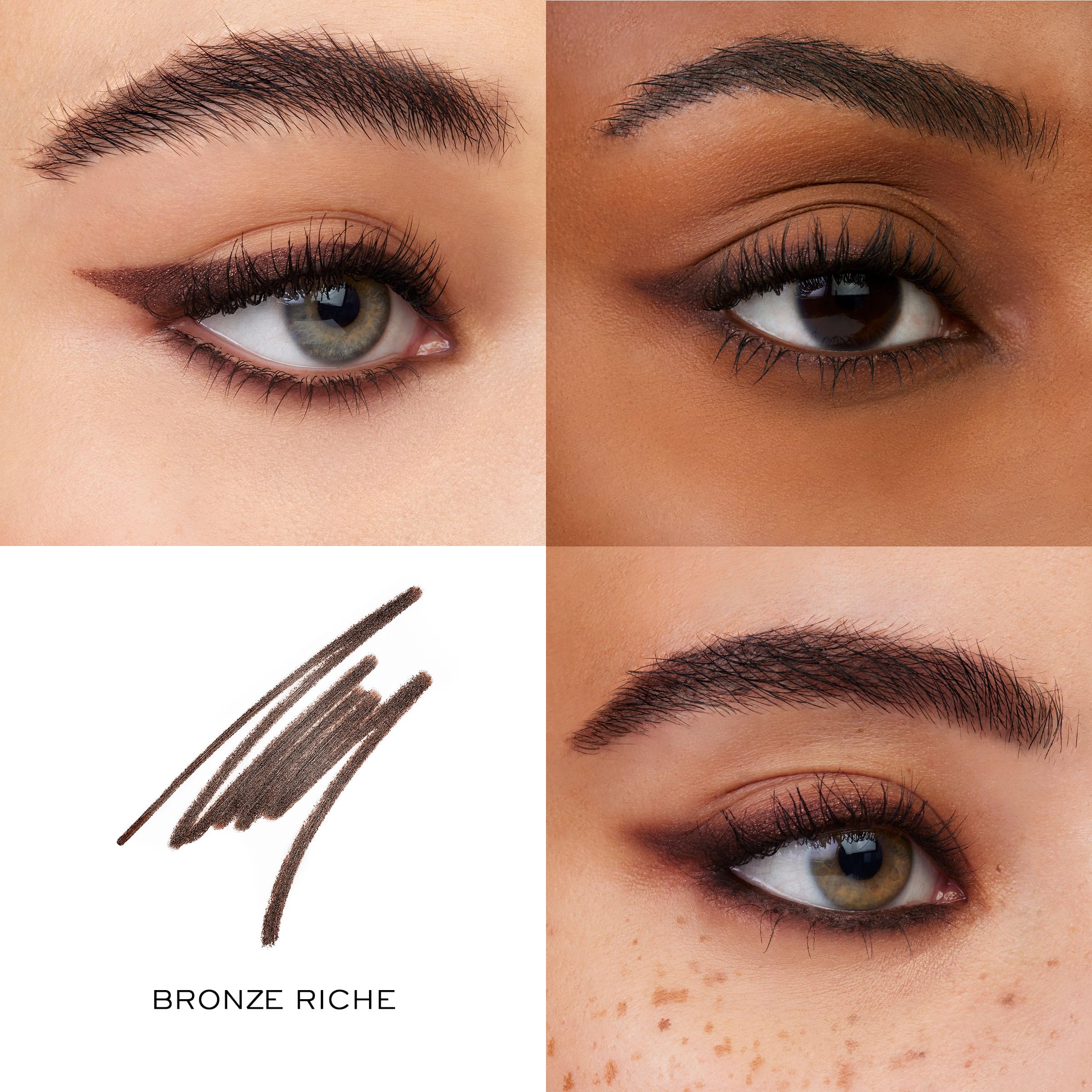 Lancôme Le Stylo Waterproof Eyeliner Pencil - Creamy & Highly Pigmented - Seamless Blending & Smudging - 04 Bronze Rich