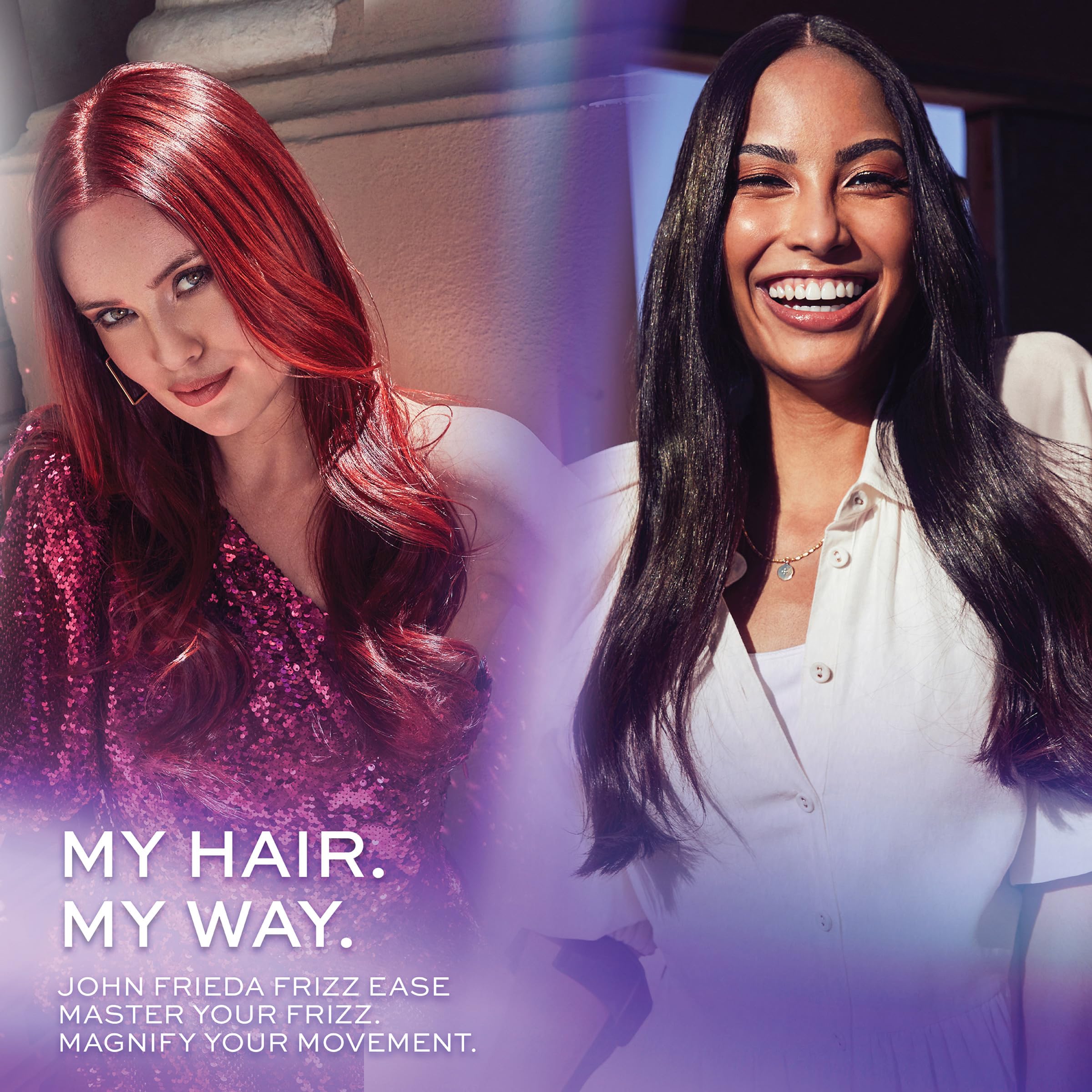 John Frieda Frizz Ease Beyond Smooth Bundle: Frizz Immunity Shampoo & Conditioner, 8.45 OunceEach