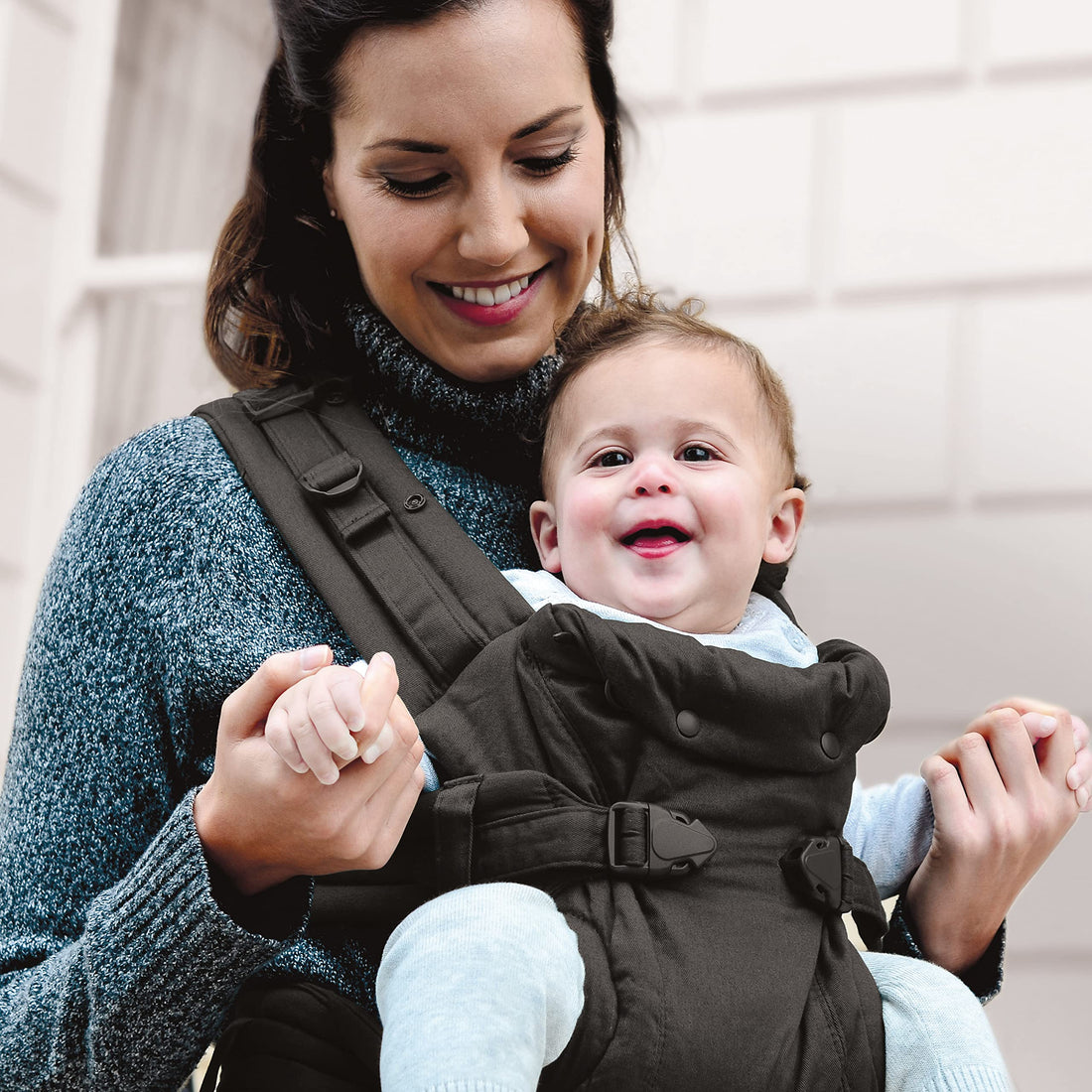 Diono We Made Me Imagine Classic, 3-in-1 Baby Carrier Newborn to Toddler With Front Carry & Back Carry, Ergonomic, Comfortable, Midnight Black