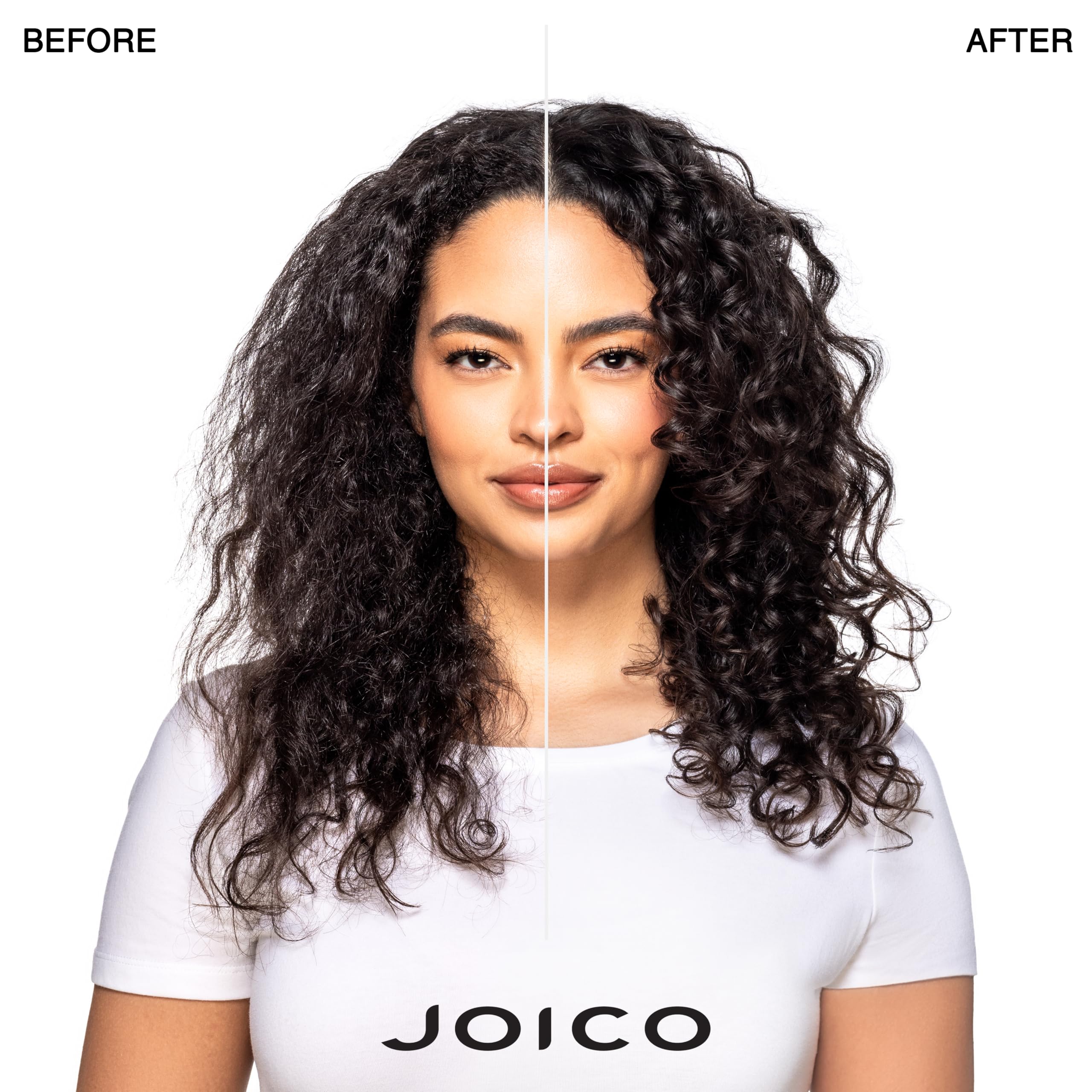 Joico Curls Like Us Hydrate & Define Curl Crème Styler | For Curly Hair | Reduce Frizz & Breakage | Define Textures | Thermal Protection | With Moringa Seed & Algae Oil | 6.7 Fl Oz