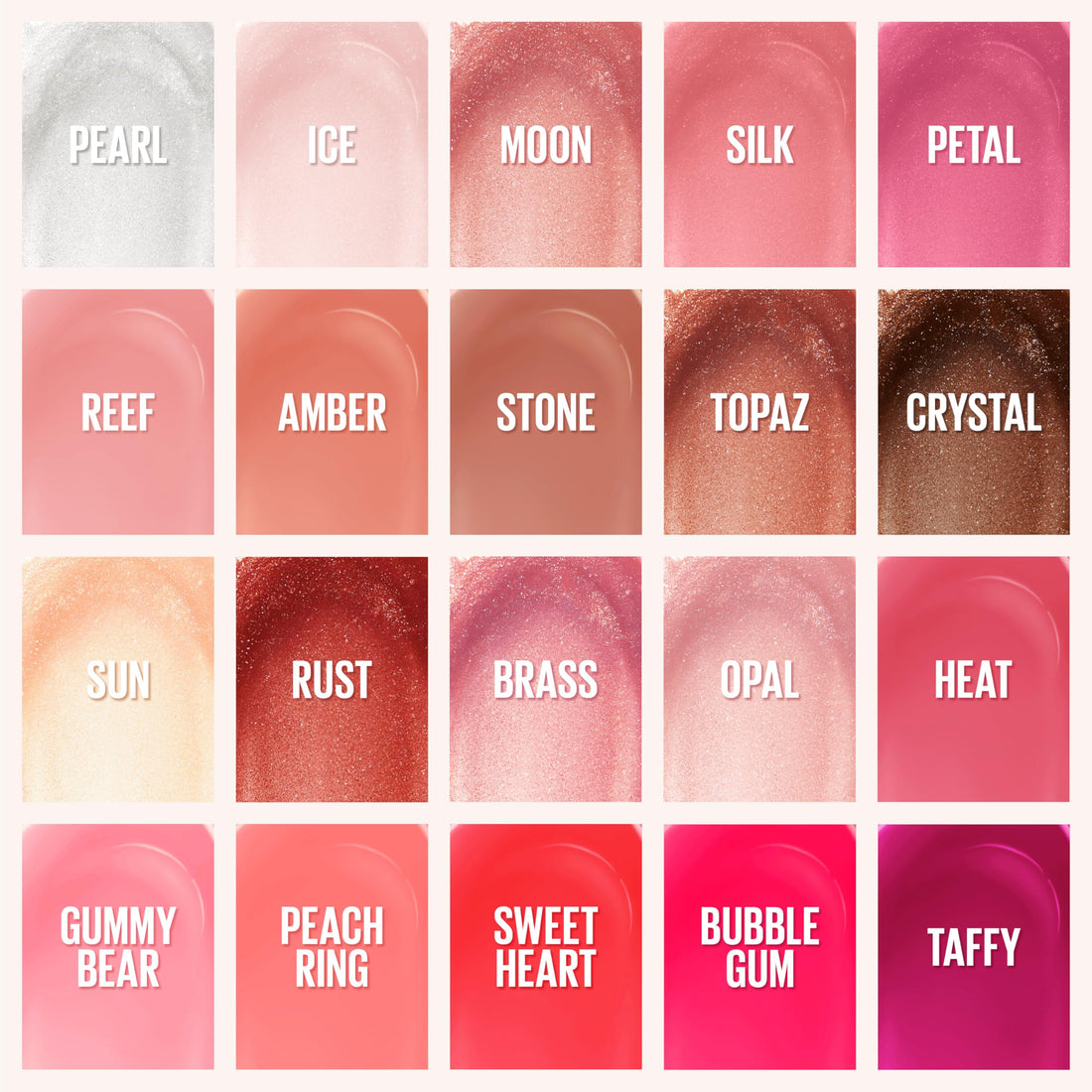 Maybelline New York Lifter Gloss Hydrating Lip Gloss with Hyaluronic Acid, Gummy Bear, Sheer Light Pink, 1 Count