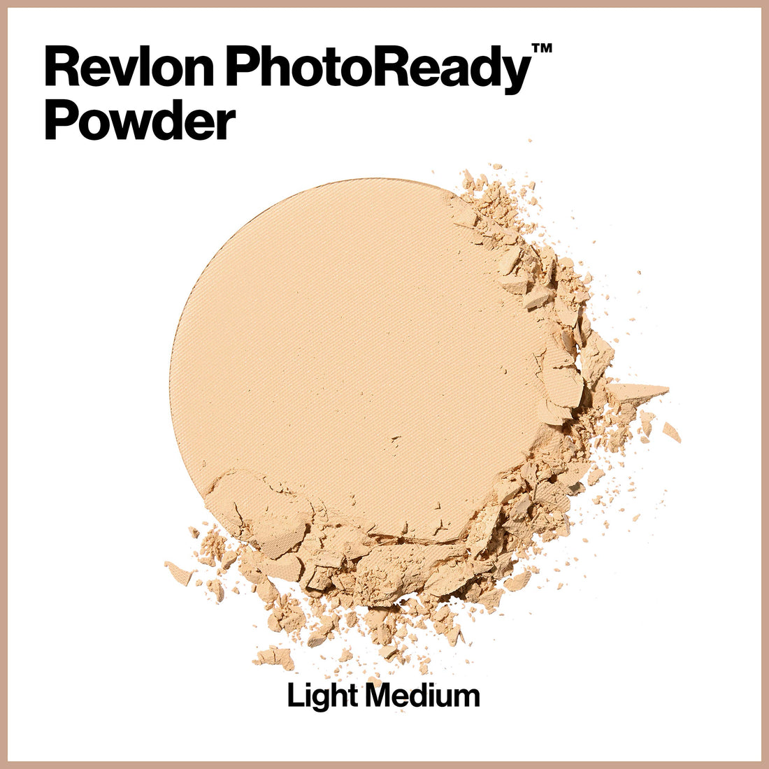 Revlon PhotoReady Blurring Face Powder Makeup, Longwear, Light-Medium Coverage with Flawless Finish, Shine & Oil-Free, 020 Light Medium, 0.25 oz