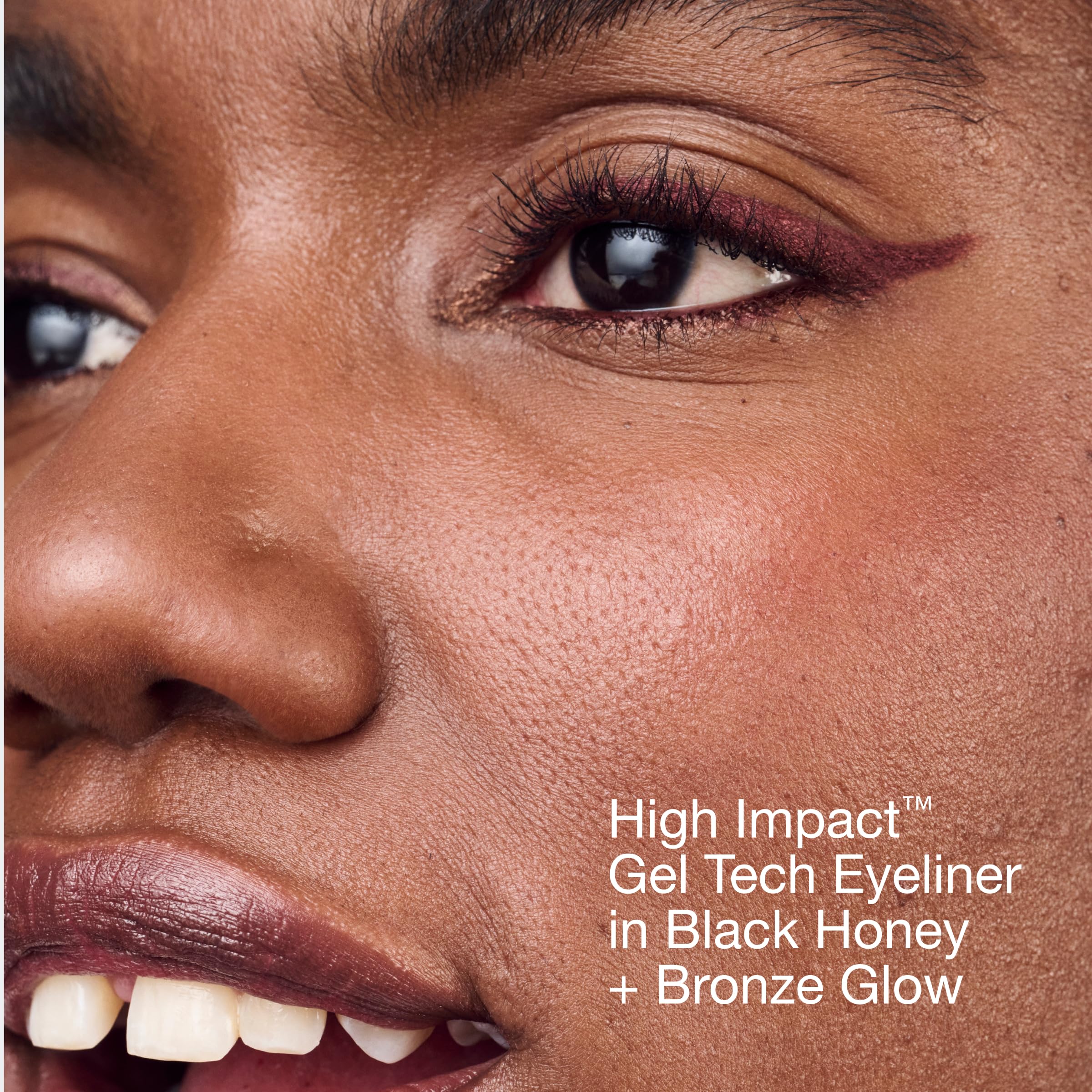 Clinique High Impact Gel Tech Eyeliner | Waterproof, Smudge Resistant + Safe For Sensitive Eyes, Black Honey