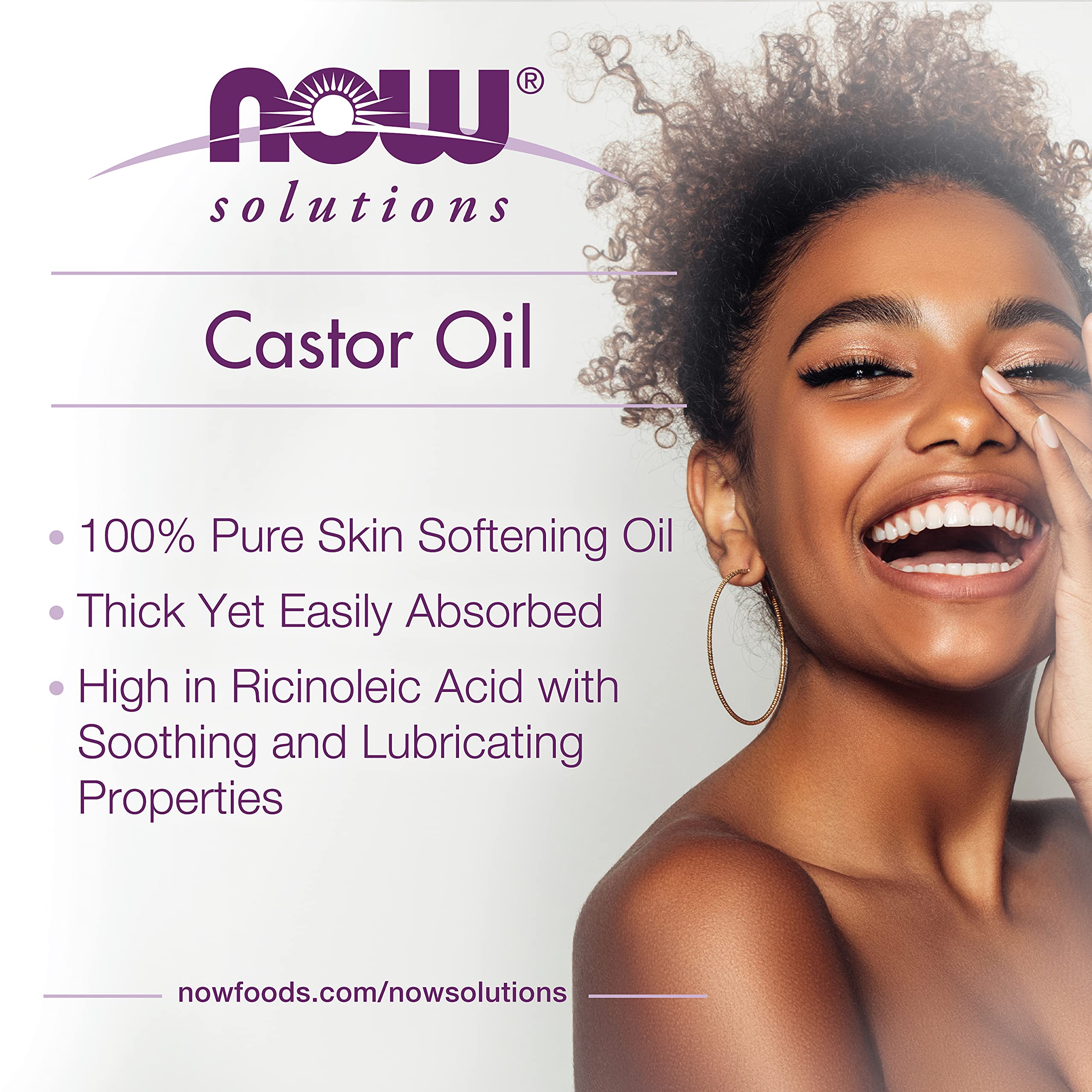 Now Foods Castor Oil - 118 ml