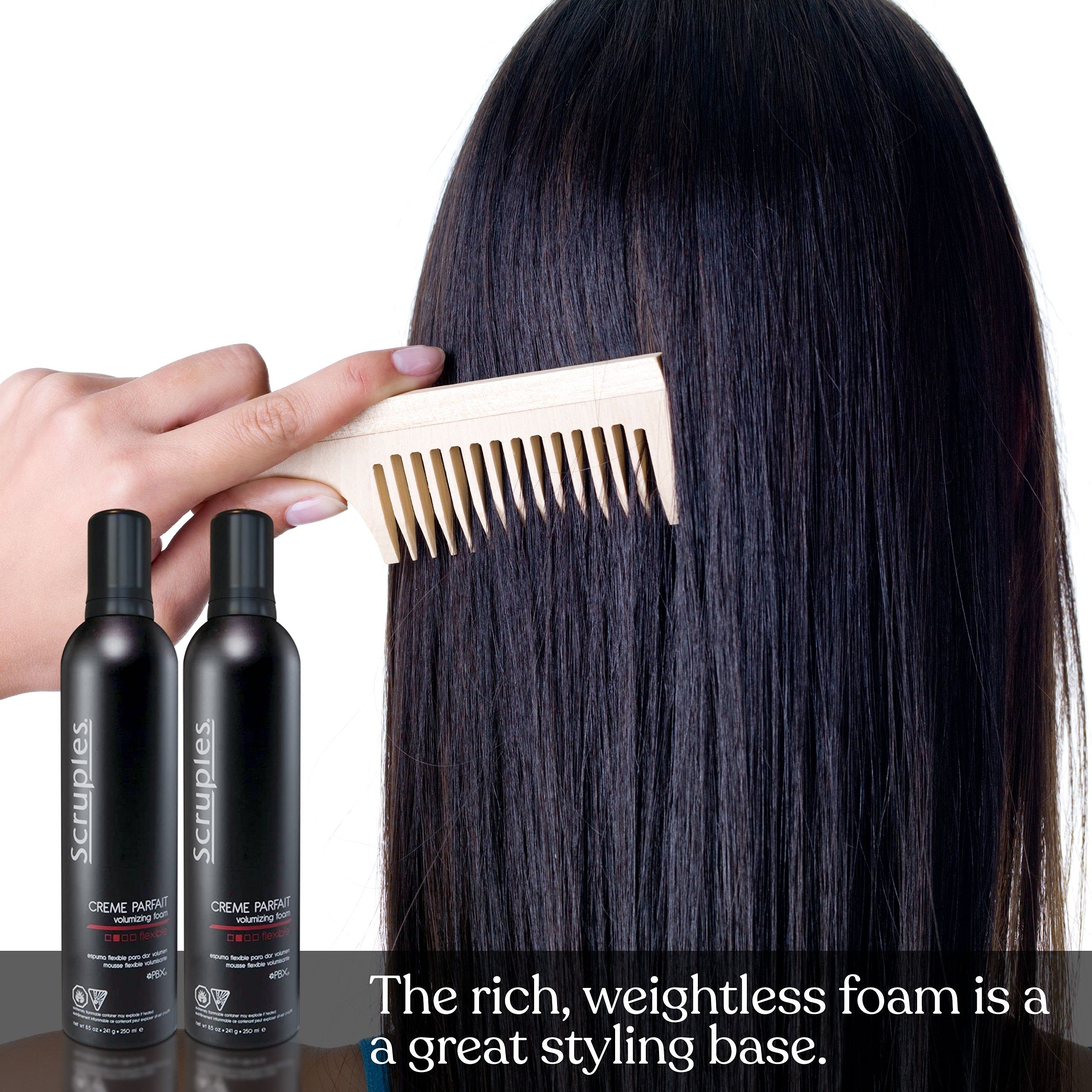 Scruples Creme Parfait Volumizing Styling Foam - 8.5 oz (Set of 2)