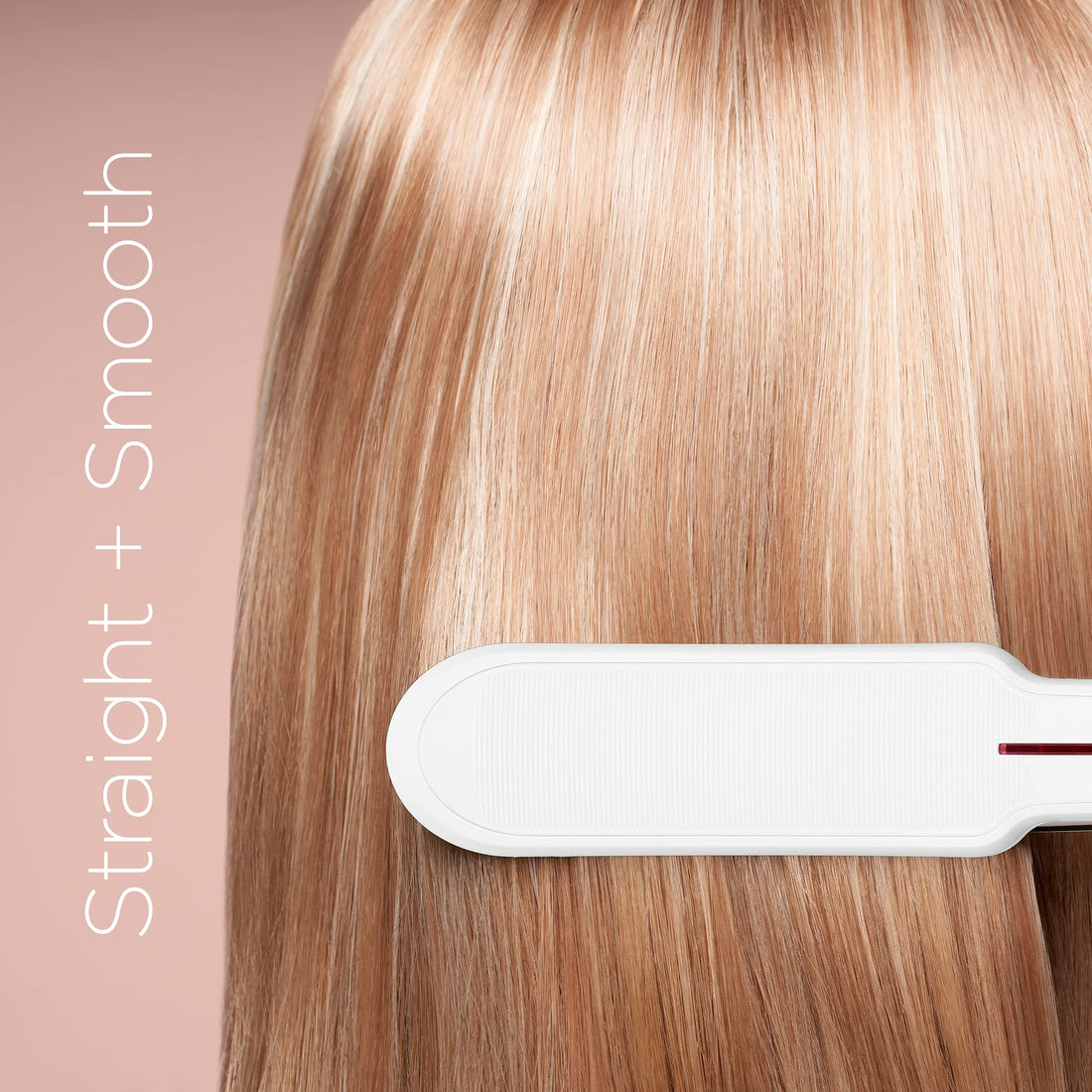 Conair Double Ceramic 11/2 Inch Flat Iron, Corded Electric, White