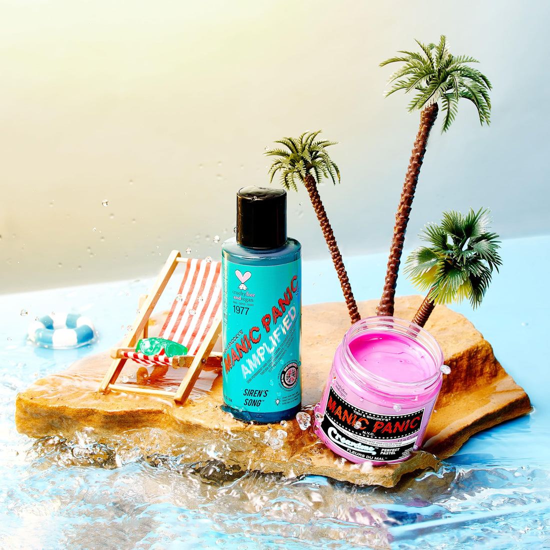 Manic Panic Amplified Semi Permanent Hair Colour - SIREN'S SONG, 118 ml