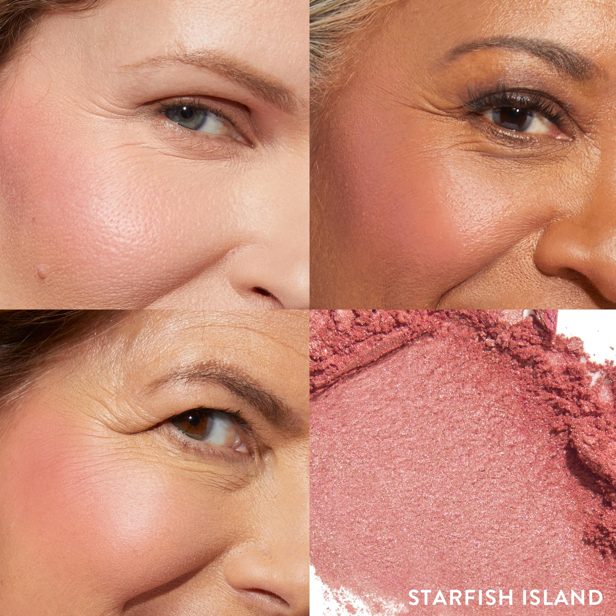 LAURA GELLER NEW YORK Baked Blush-N-Brighten Cream to Powder Long-Wear Blush, Starfish Island
