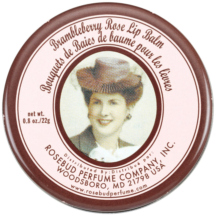 Rosebud Lip Balm, Brambleberry Rose, .8 Ounce
