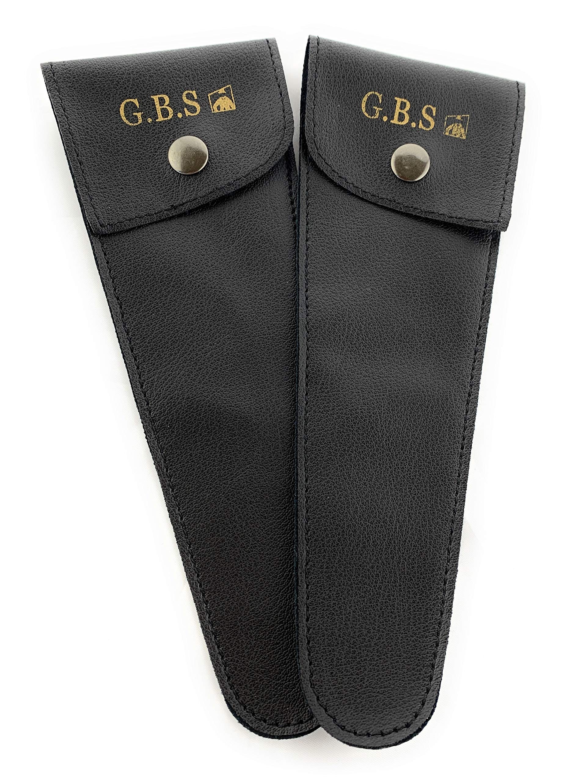 Professional Scissor tool Case- 2 pk - Brown & Black - 7.25