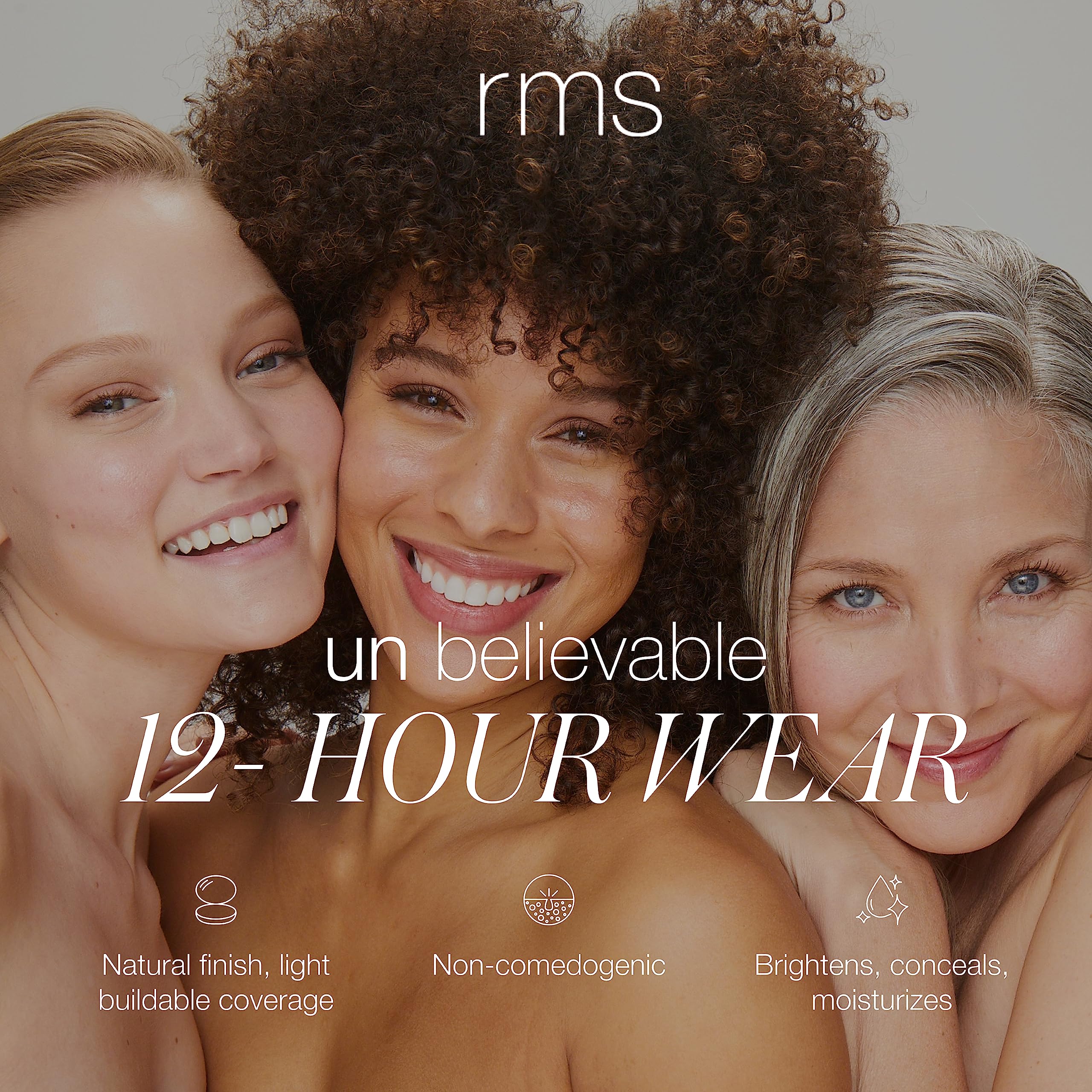 RMS BEAUTY Un Cover-Up All Natural Concealer and Foundation, Organic Ingredients, Easy Application (11.5)