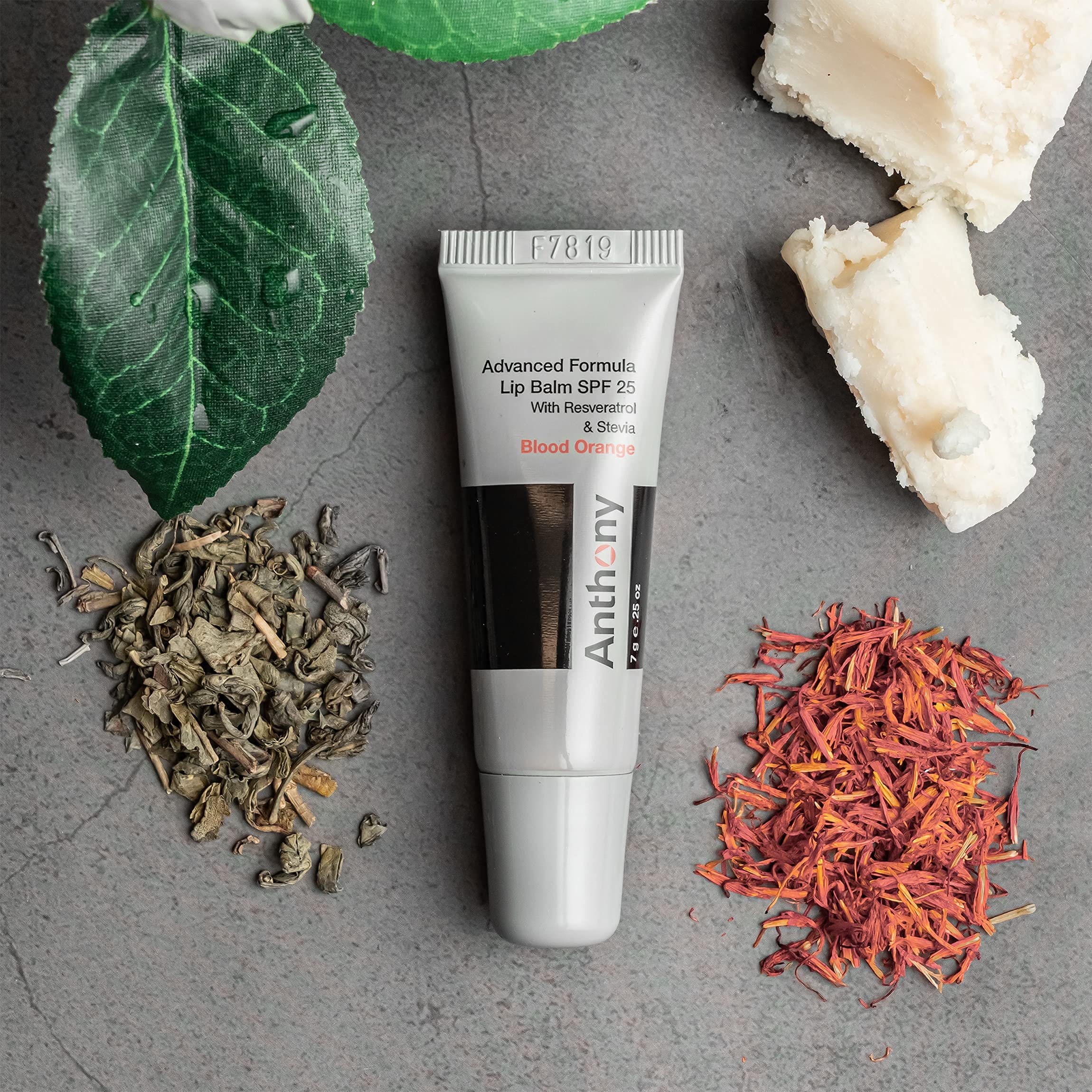 Anthony Blood Orange Lip Balm Spf 25, White