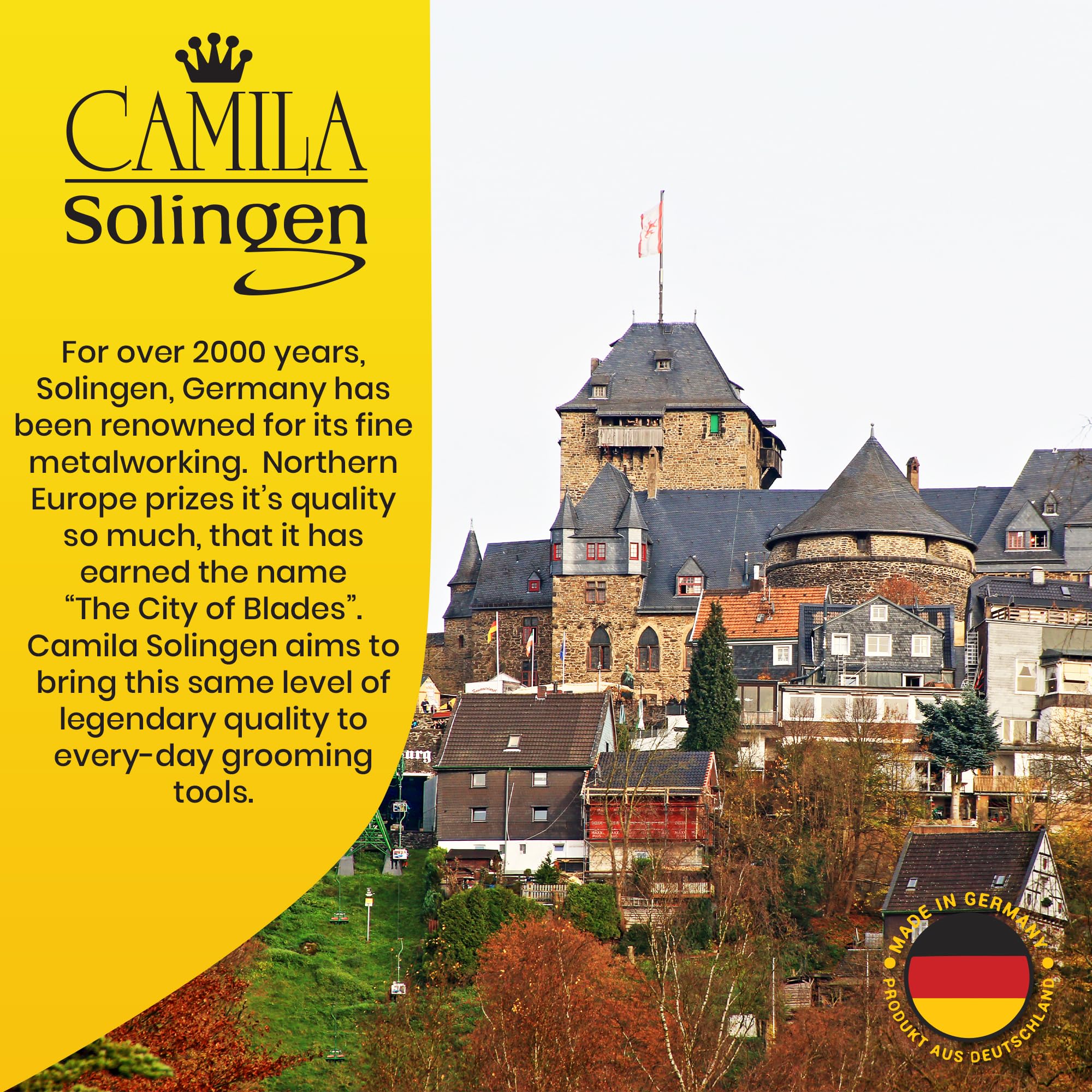 Camila Solingen CS23 Spare Blades (10 Pack) for Corn Plane/Foot Callus Remover. Hard Skin Heel Shaver Rasp Pedicure Cutter Kit for Feet. Made in Solingen Germany