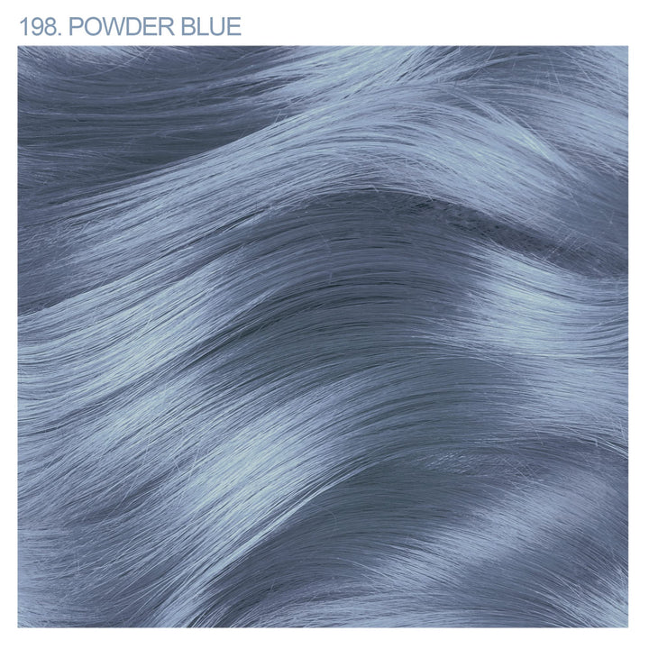 Adore Semi-Permanent Haircolor #198 Powder Blue 4 Ounce (118ml) (Pack of 2)