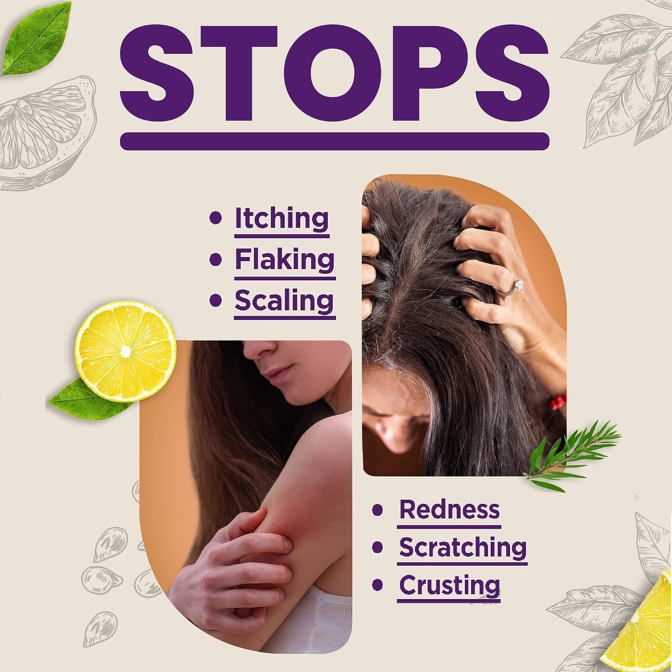 Masseyââ‚¬â„¢s CF 100% Natural Probiotic Soap - Powerful Tea Tree and Lemon Body Soap - 4oz Lemon Scent