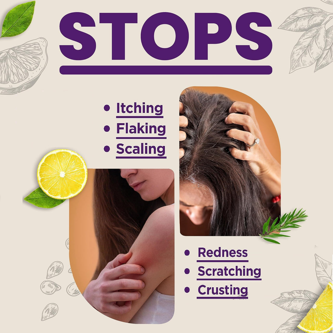 Masseyââ‚¬â„¢s CF 100% Natural Probiotic Soap - Powerful Tea Tree and Lemon Body Soap - 4oz Lemon Scent