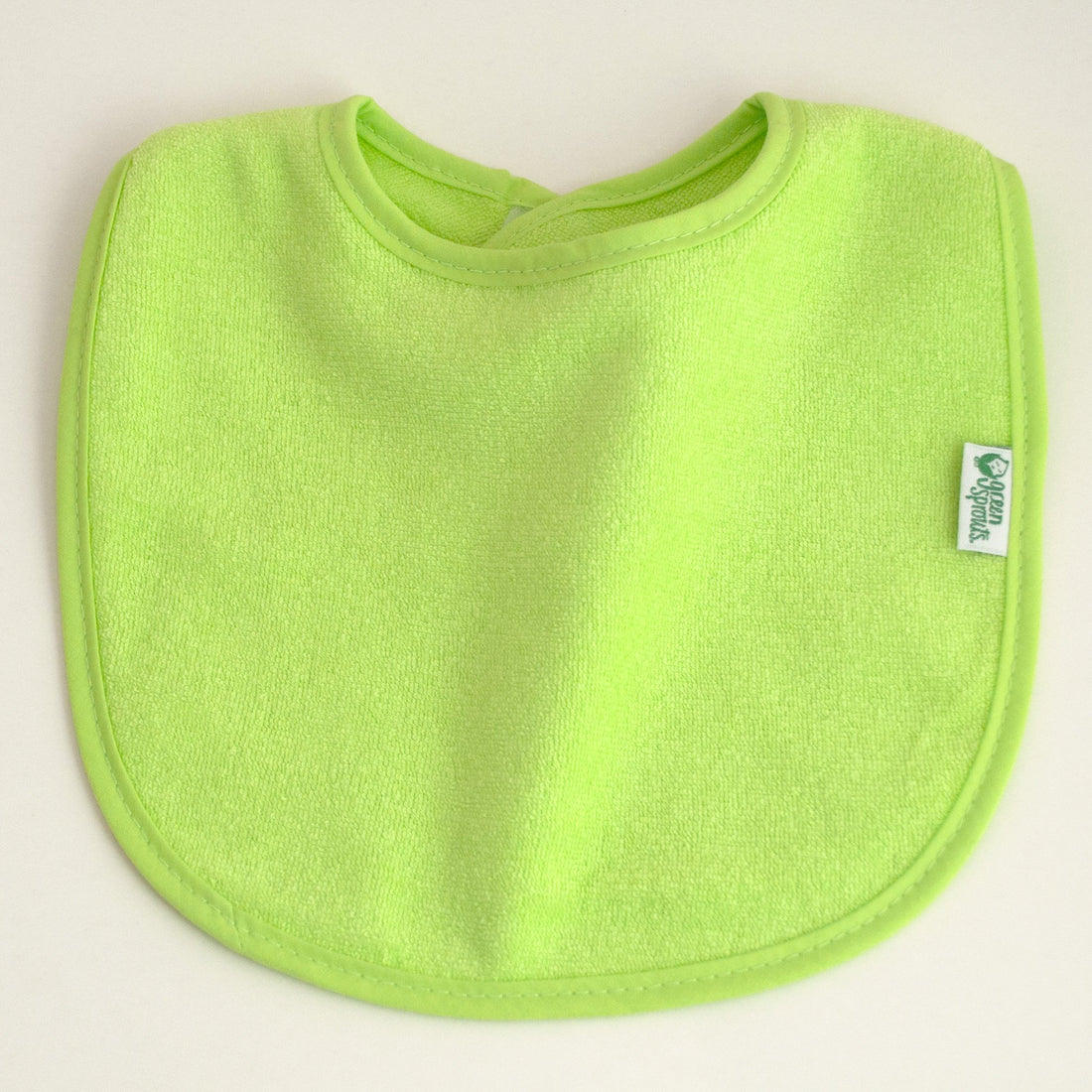 green sprouts Stay-dry Baby Bibs (10 pack) Waterproof protection, Adjustable hook-&-loop closure, Machine washable