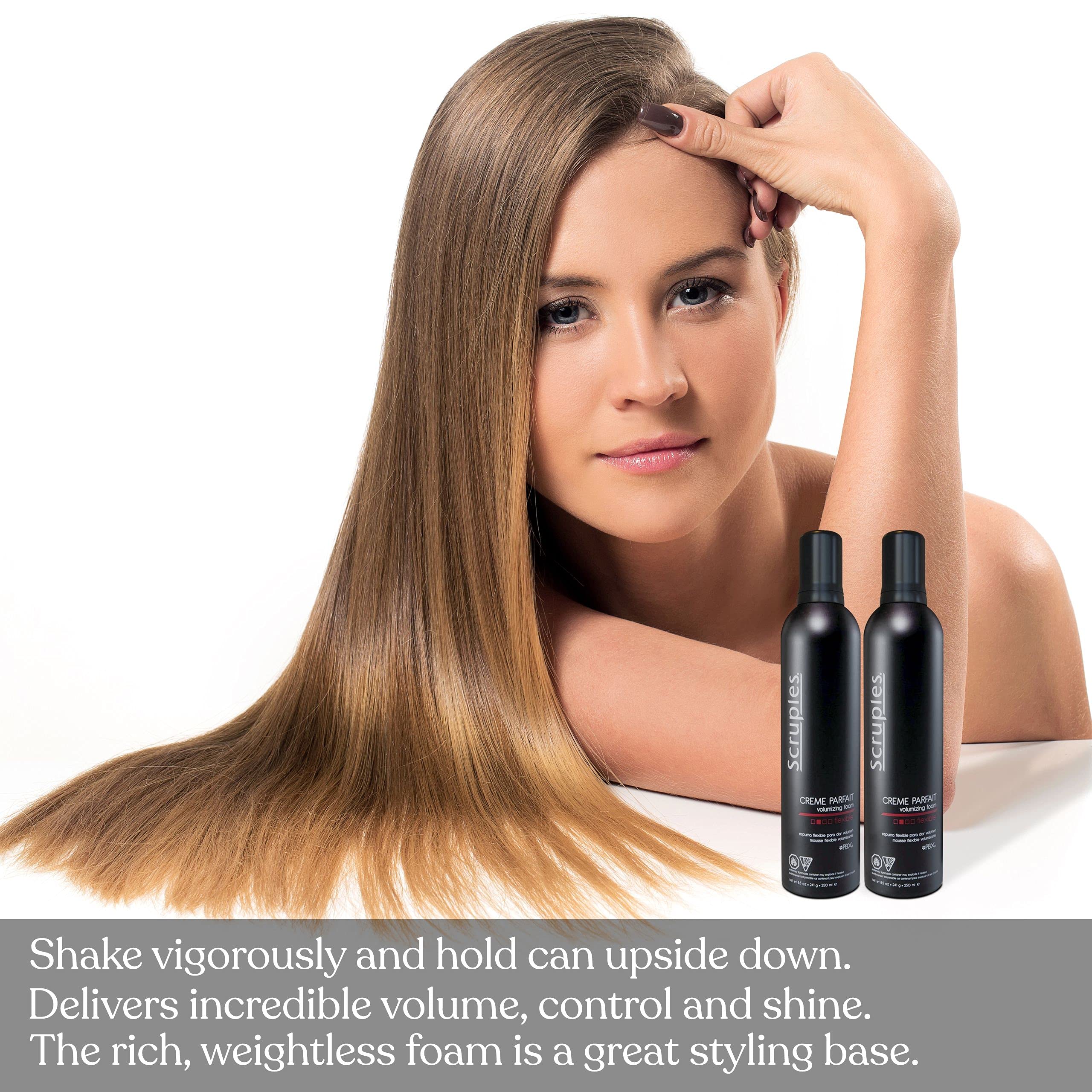 Scruples Creme Parfait Volumizing Styling Foam - 8.5 oz (Set of 2)