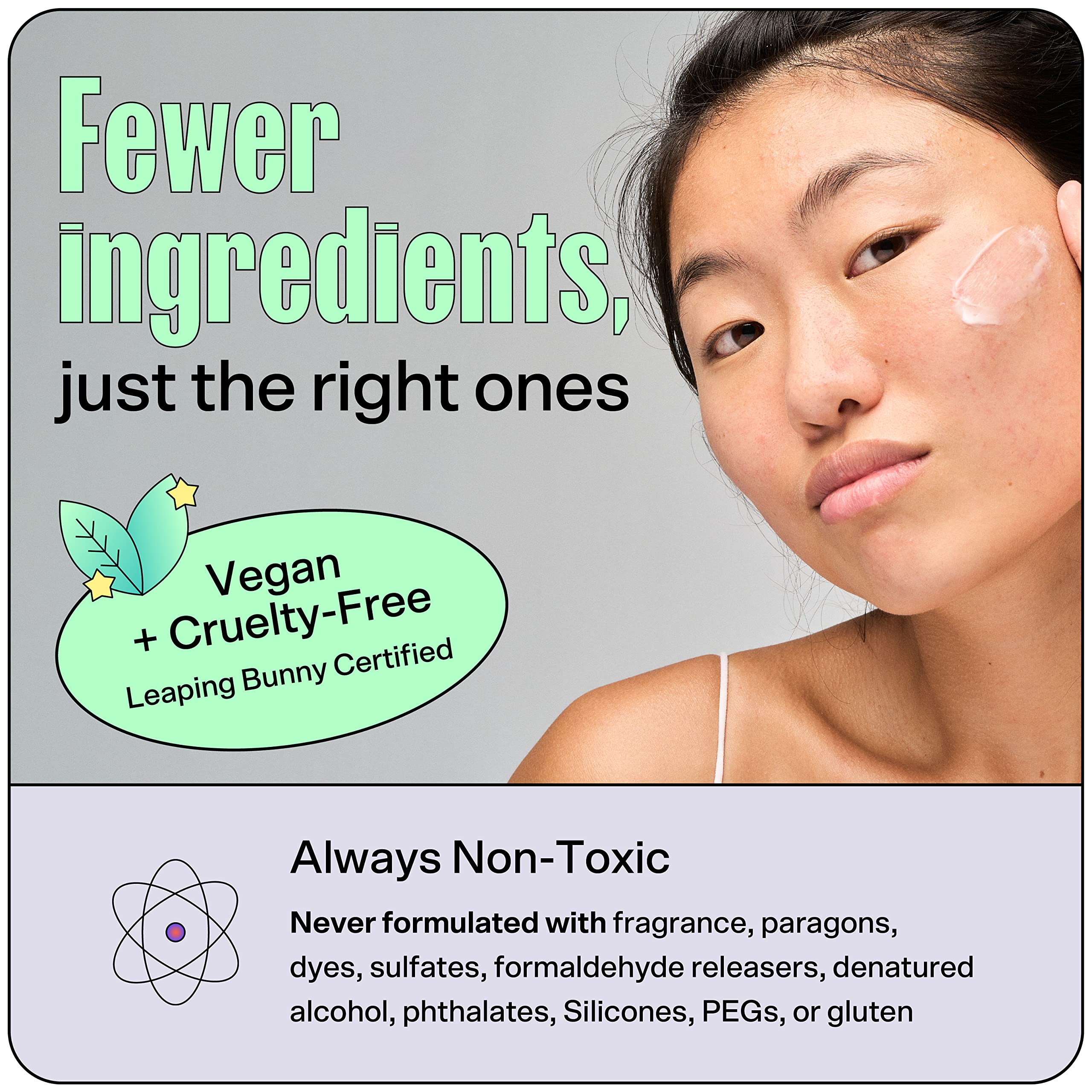 Bubble Skincare Float On Soothing Face Oil - Lightweight, Hydrating Facial Oil to Help Soothe & Calm Skin - Enriched with Safflower Oil and Prickly Pear - Skin Care Suitable for All Skin Types (30ml)