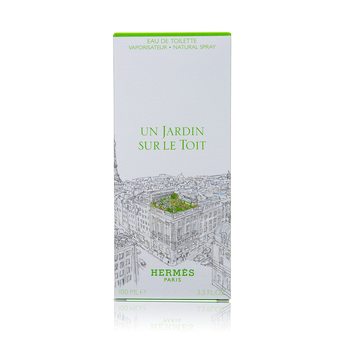 Hermes Un Jardin Sur Le Toit Eau De Toilette Spray for Women, 3.3 Ounce