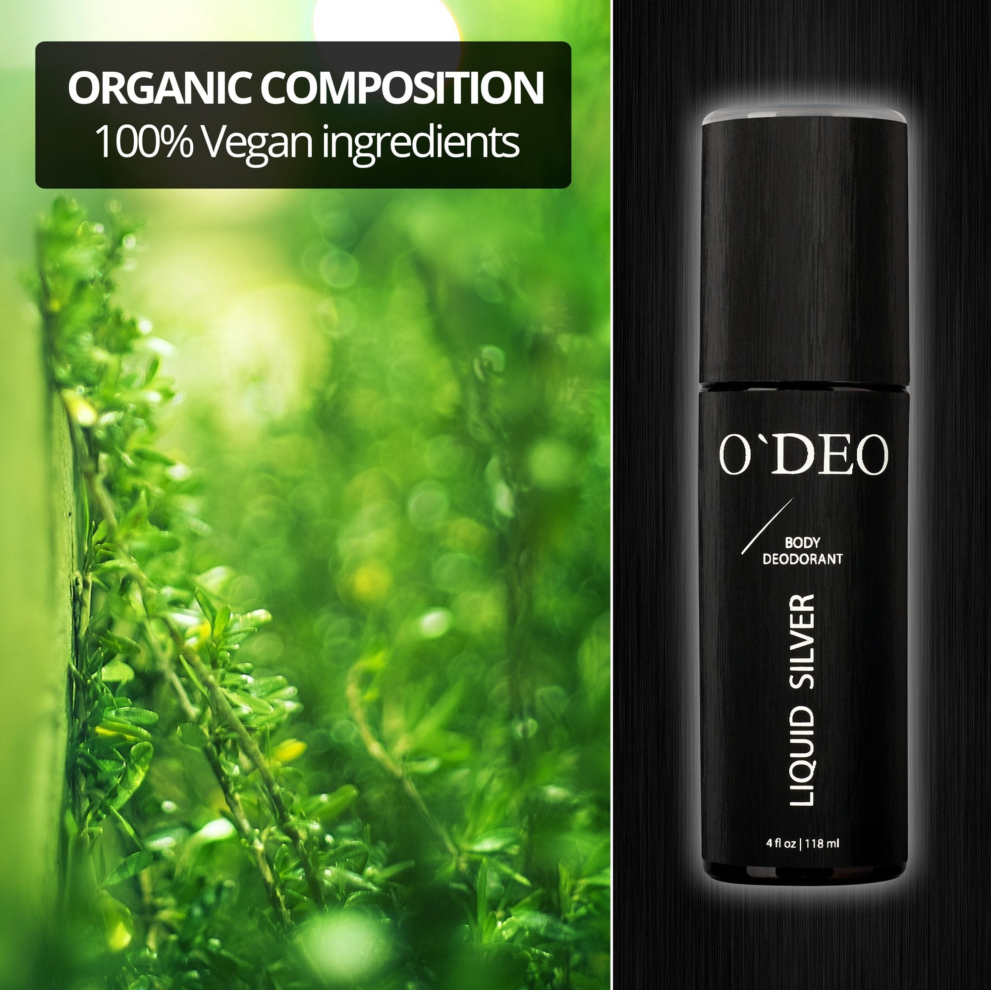 Aluminum Free Deodorant for Men â€“ All Natural Deodorant Spray â€“ Organic Deodorant for Men 4 fl oz of Natural Deodorant Unscented for Sensitive Skin