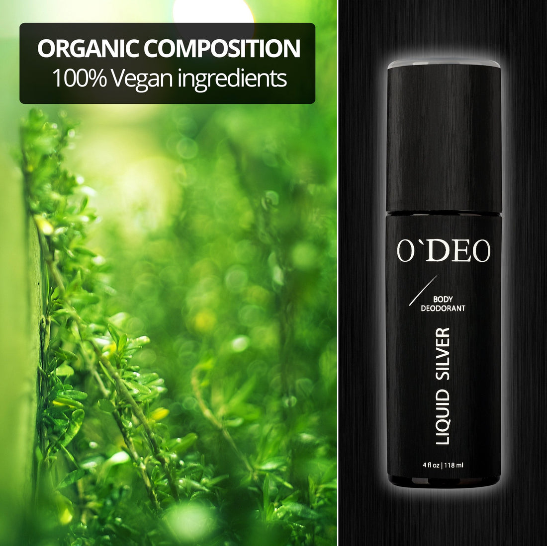 Aluminum Free Deodorant for Men â€“ All Natural Deodorant Spray â€“ Organic Deodorant for Men 4 fl oz of Natural Deodorant Unscented for Sensitive Skin