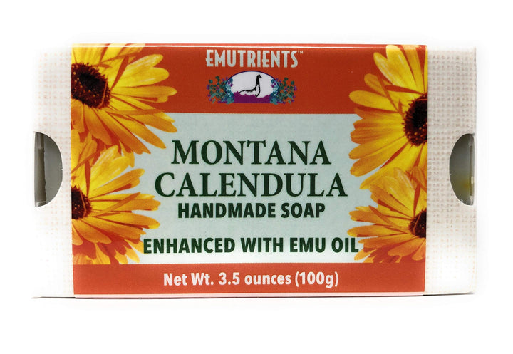 Montana Calendula : Montana Emu Ranch All Natural Handmade Soap Montana Calendula