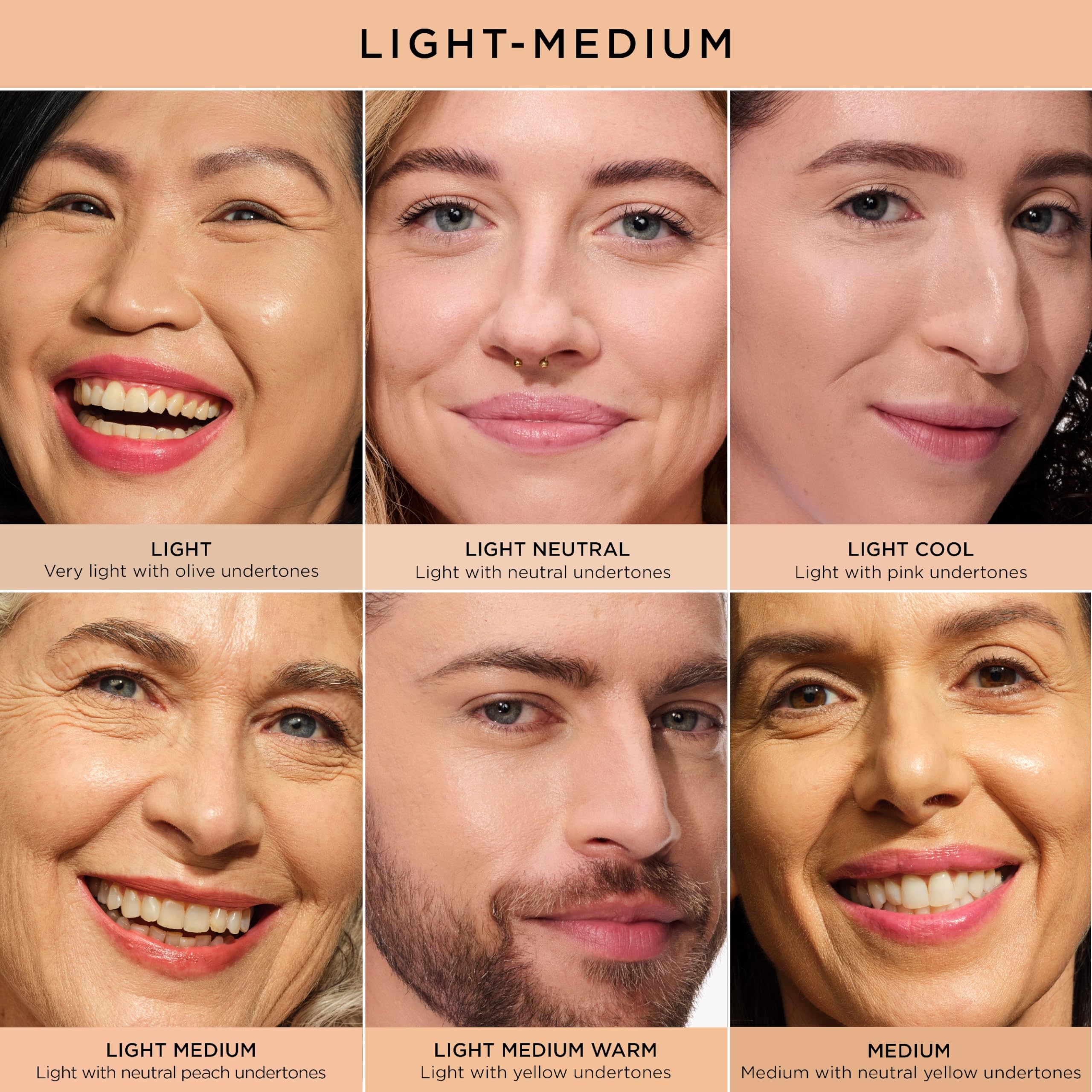 IT Cosmetics Your Skin But Better CC+ Cream, Light Medium Warm - Color Correcting Cream, Full-Coverage Foundation, Hydrating Serum & SPF 50+ Sunscreen - Natural Finish - 1.08 fl oz