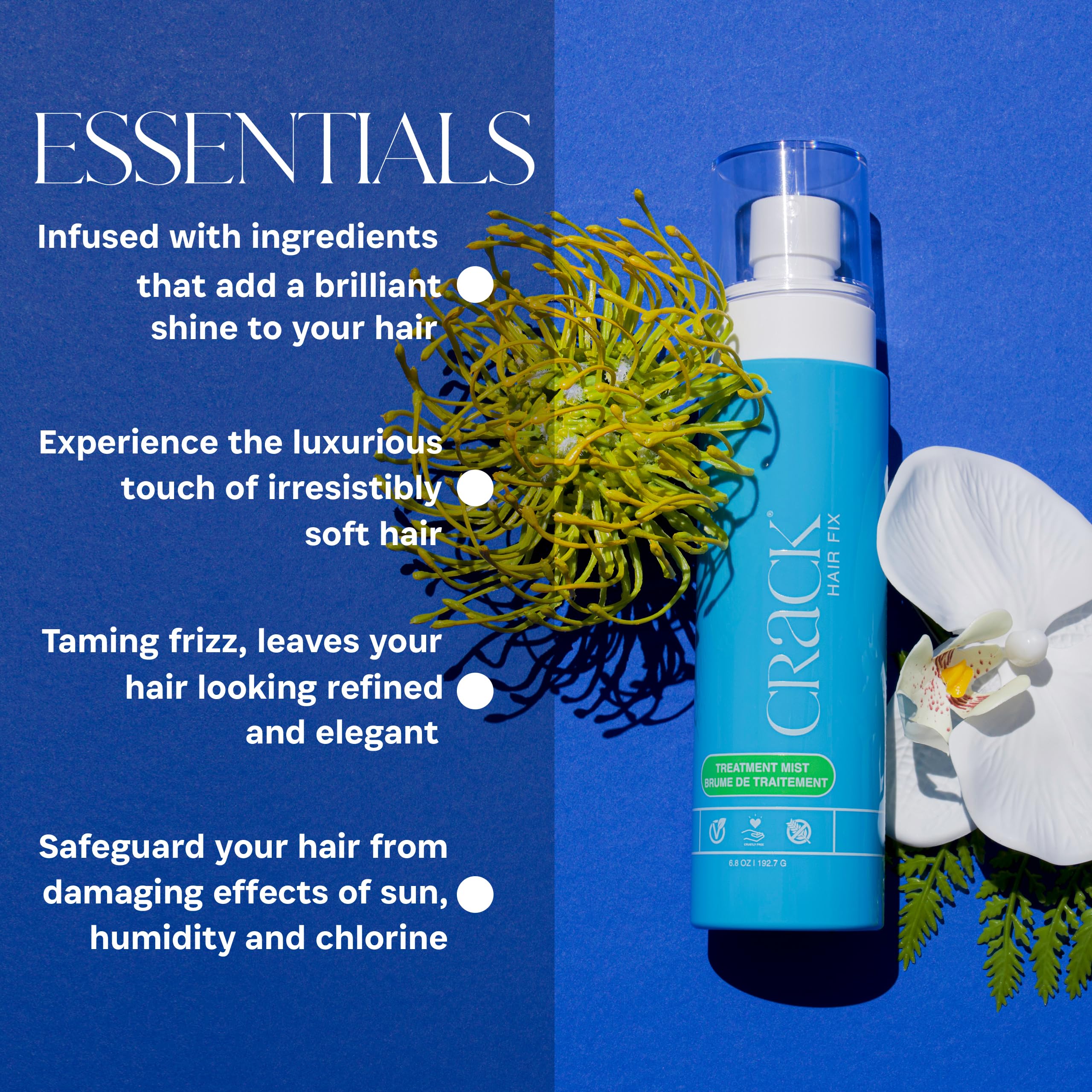 Crack Mist Leave In Conditioner 6 Ounces Lot of 2