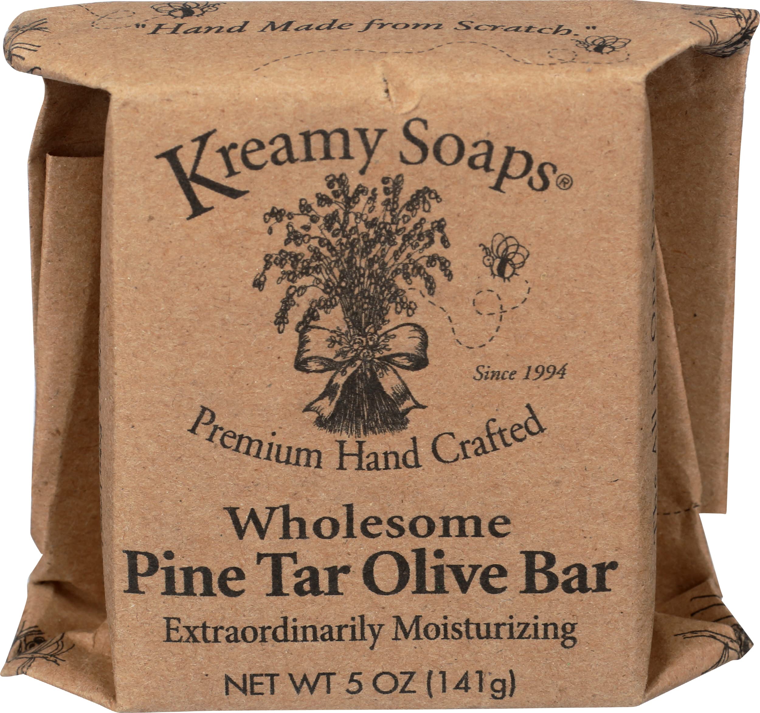 Naturally Medicinal Pine Tar Olive Bar