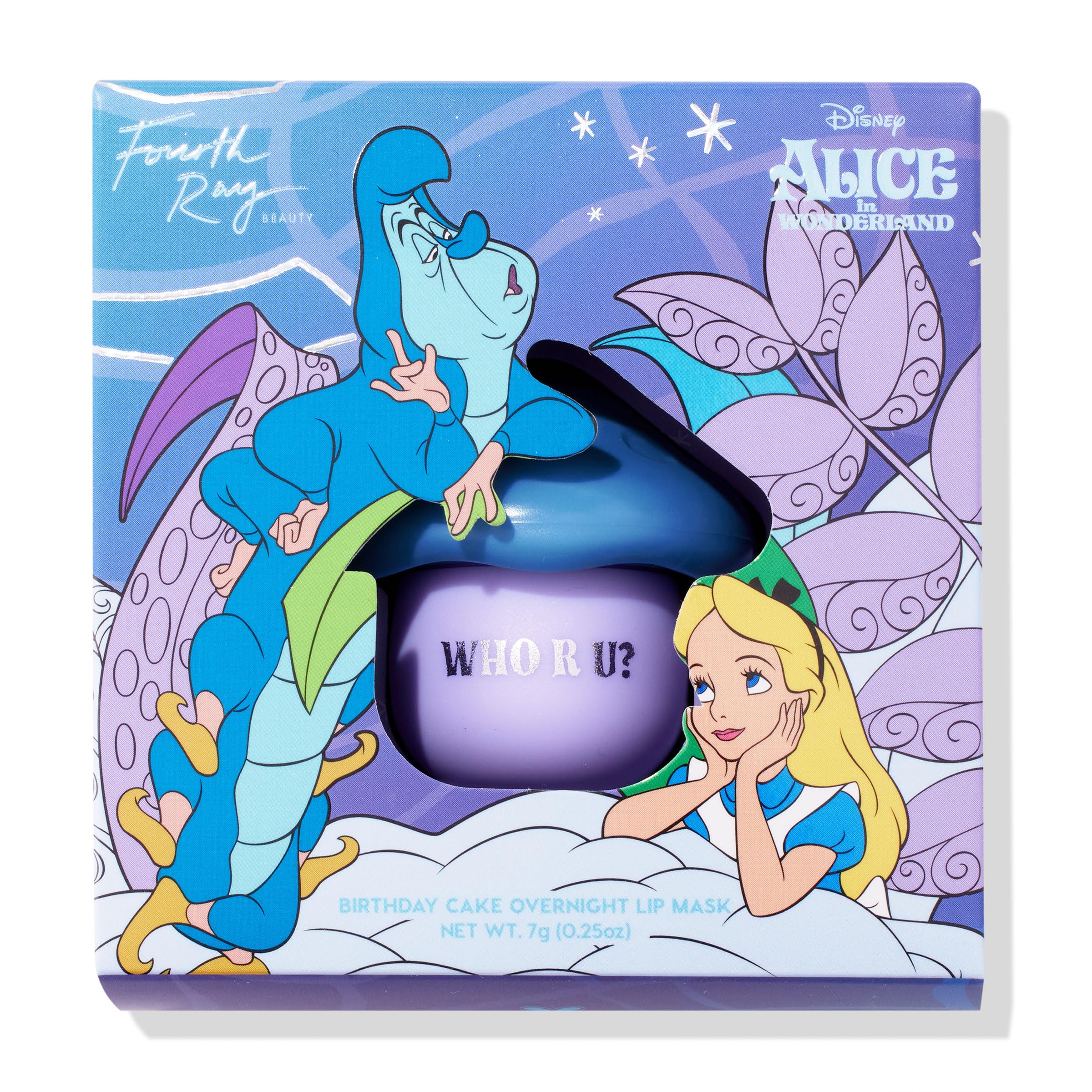 ColourPop x Alice in Wonderland Lip Mask - Limited-Edition Leave-On Lip Moisturizer & Overnight Mask - Replenishes Dry Lips with Shea Butter, Squalane & Vitamin E - Pure Madness (0.25 oz)