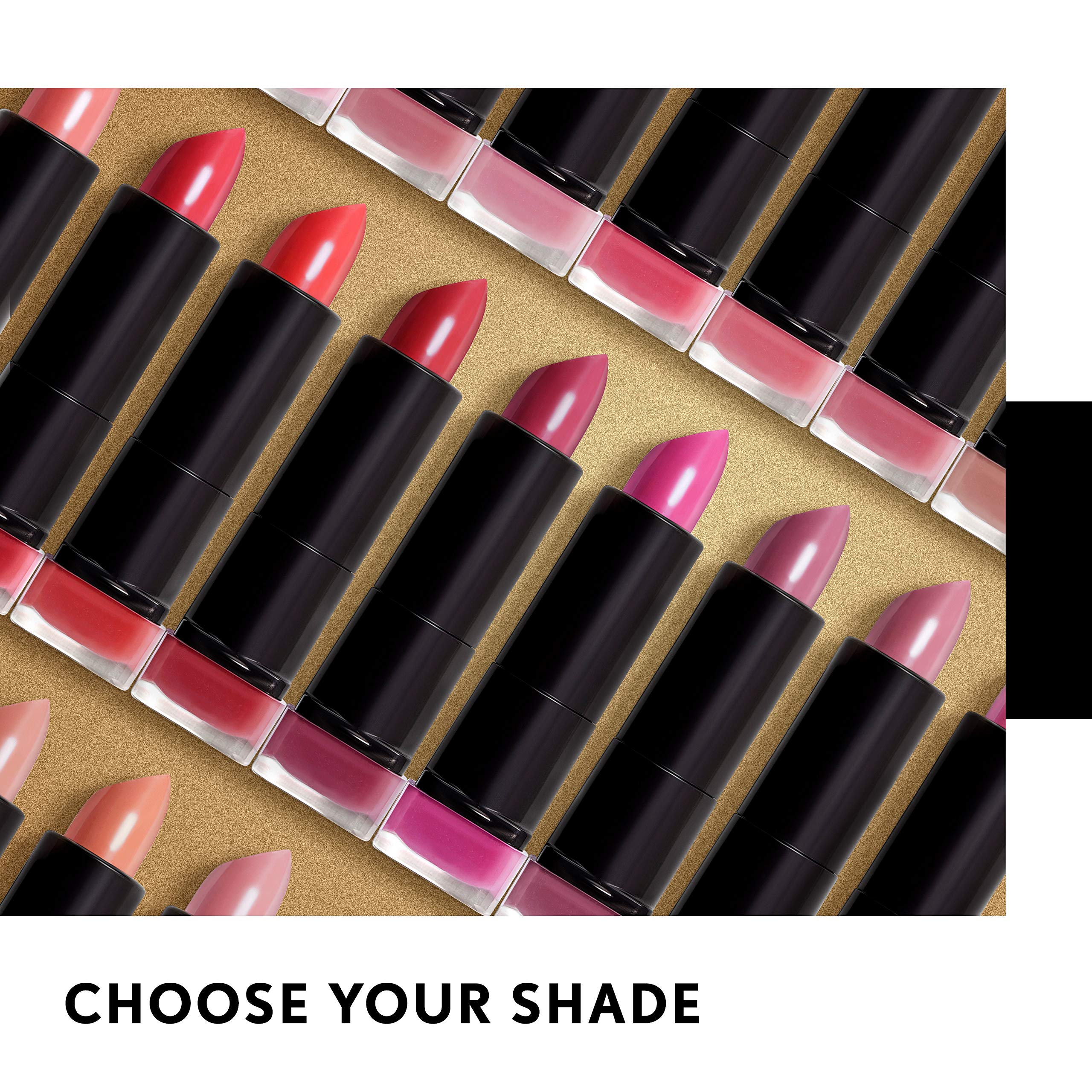 COVERGIRL Exhibitionist Lipstick Cream, Sweetheart Blush 390, Lipstick Tube 0.123 OZ (3.5 g)