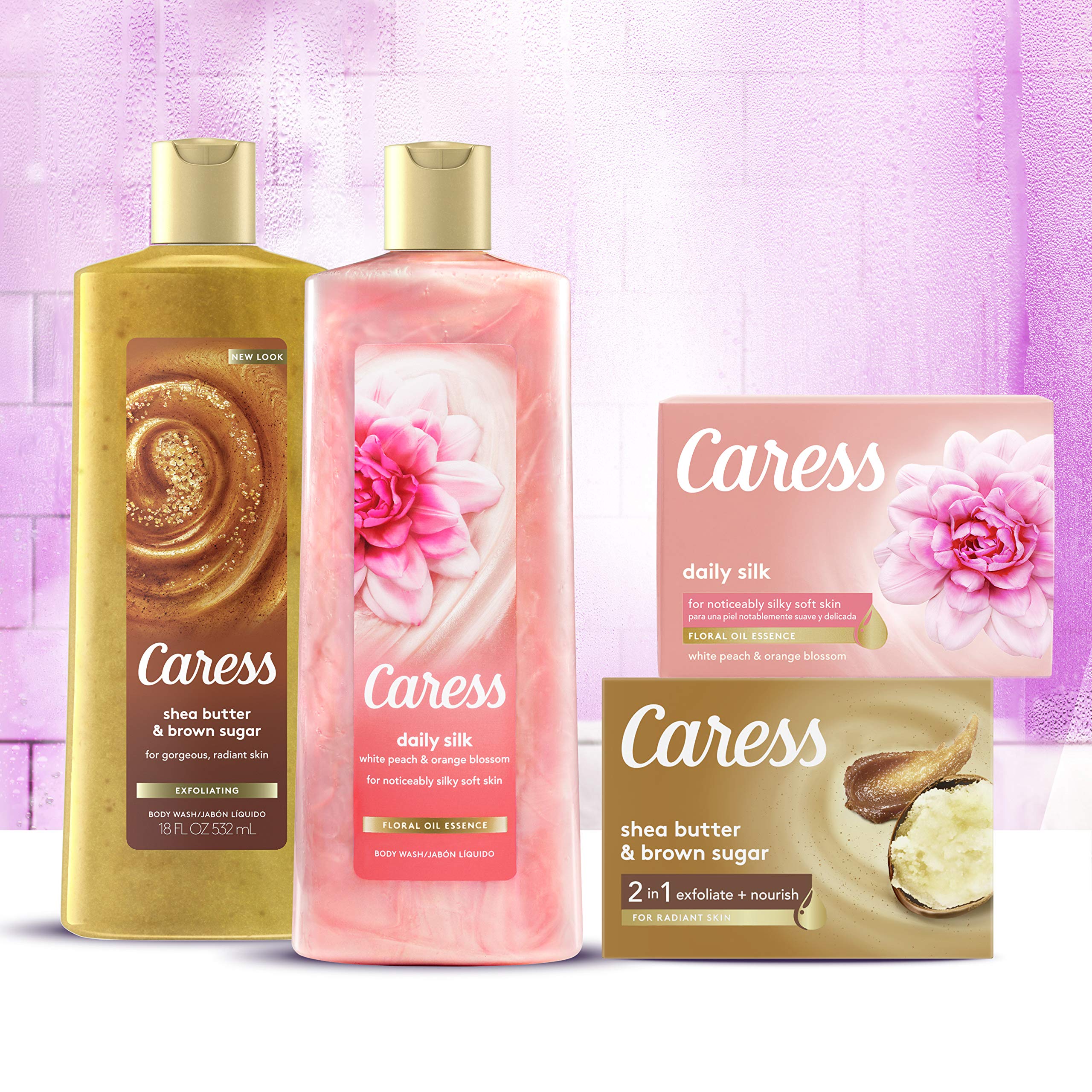 Caress Evenly Gorgeous Exfoliating Body Wash