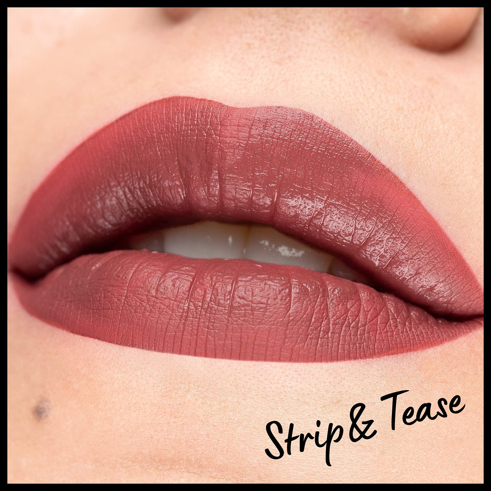 NYX PROFESSIONAL MAKEUP Lip Lingerie XXL Matte Liquid Lipstick - Strip & Tease (Brown Plum)