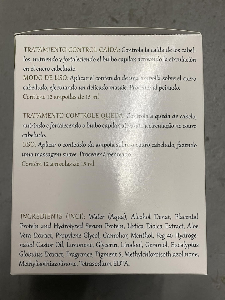 Kismera (Kuz New) Hair Loss Control Treatment 12amp/15ml by Kismera