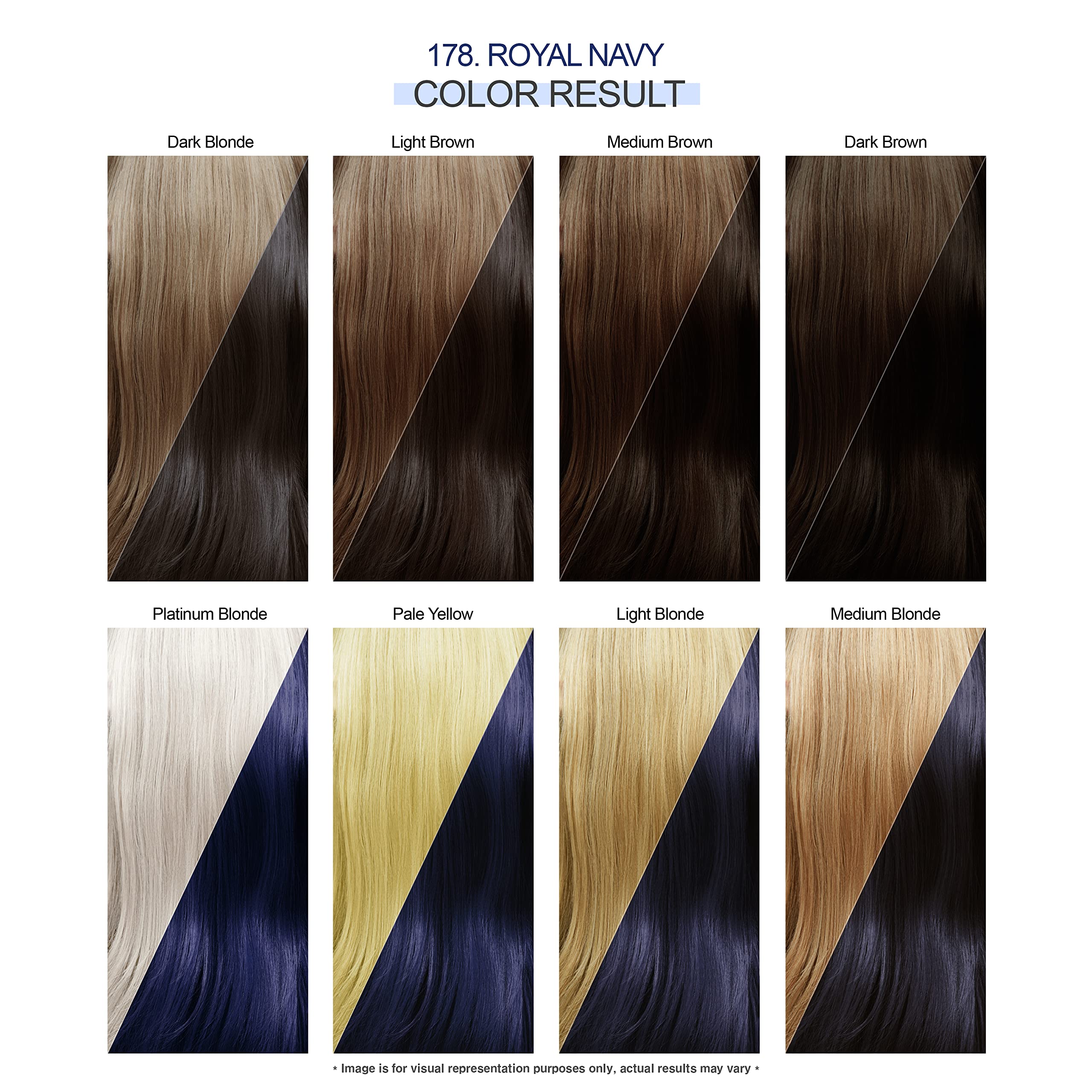 Adore Creative Image Semi-permanent Hair Color #178 Royal Navy by Adore