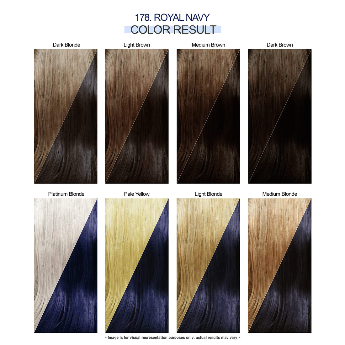 Adore Creative Image Semi-permanent Hair Color #178 Royal Navy by Adore