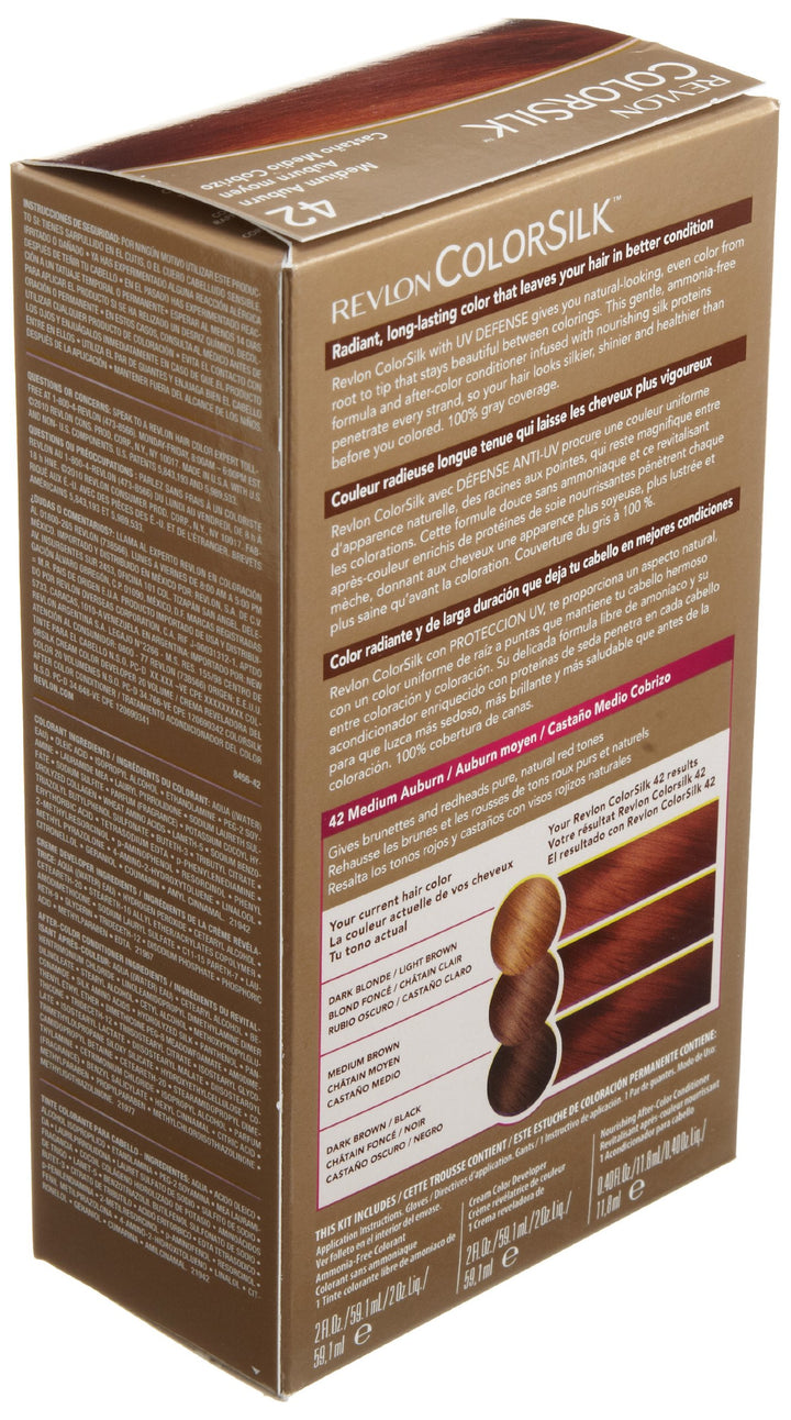 Revlon Colorsilk Haircolor, Medium Auburn