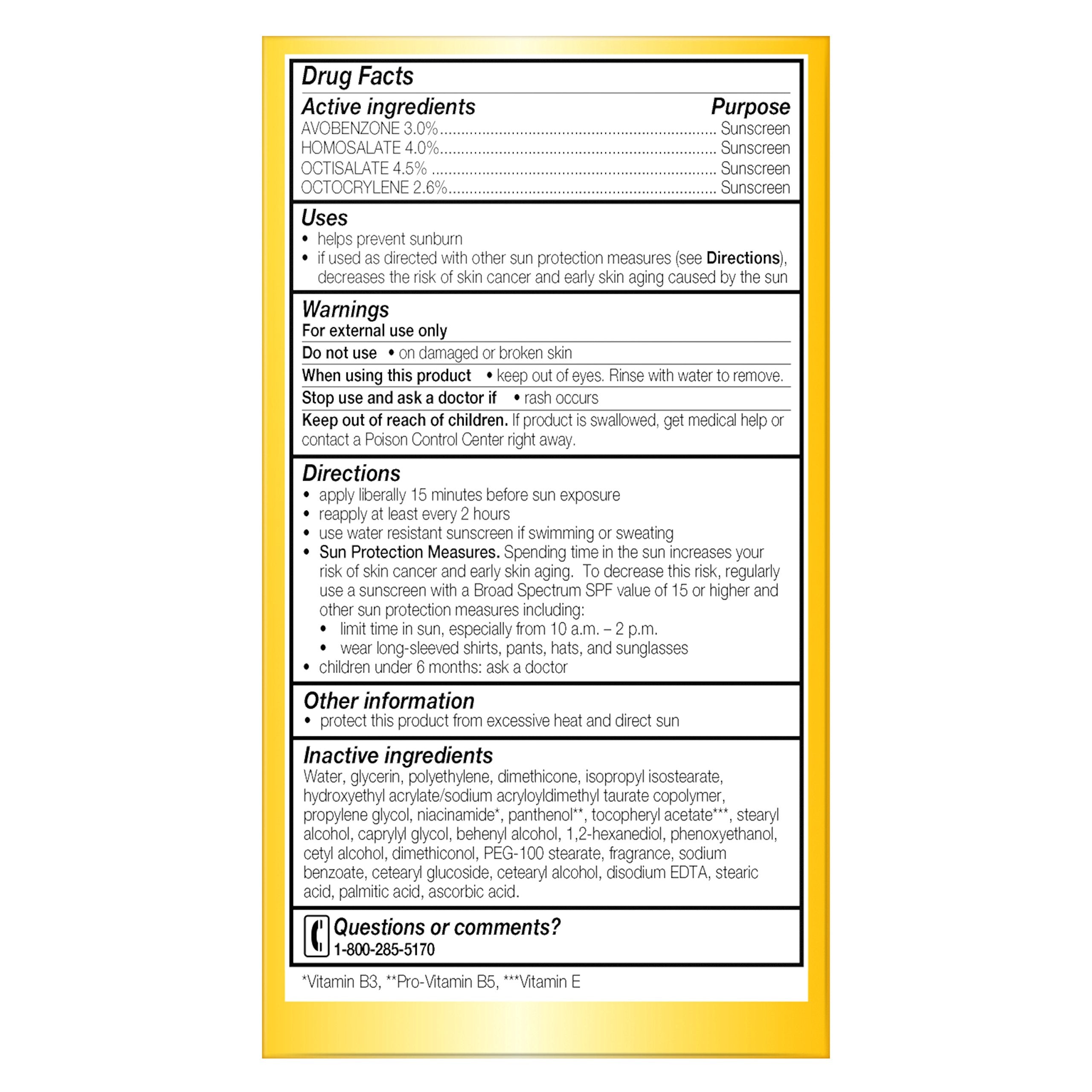 Olay Complete Lotion Moisturizer with Sunscreen SPF 15 Normal, 4.0 Fluid Ounce, 3 Count