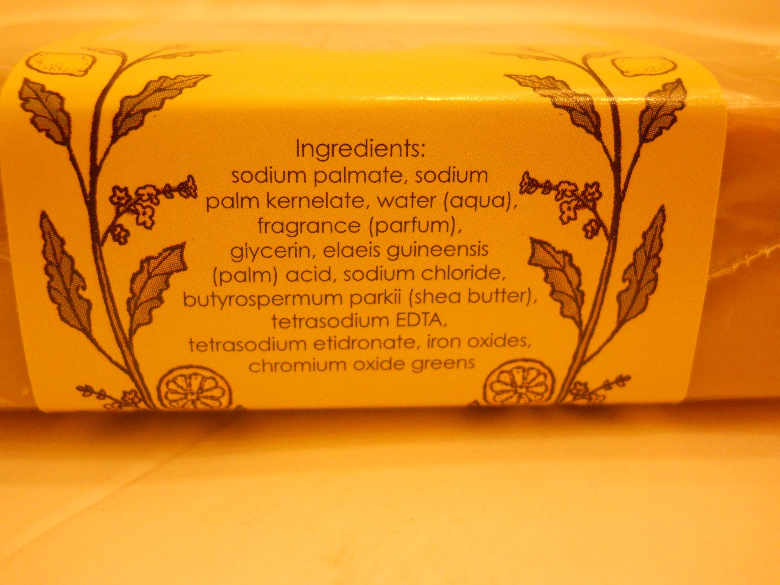 Lemon Verbena Verveine-Citron Triple Milled Soap