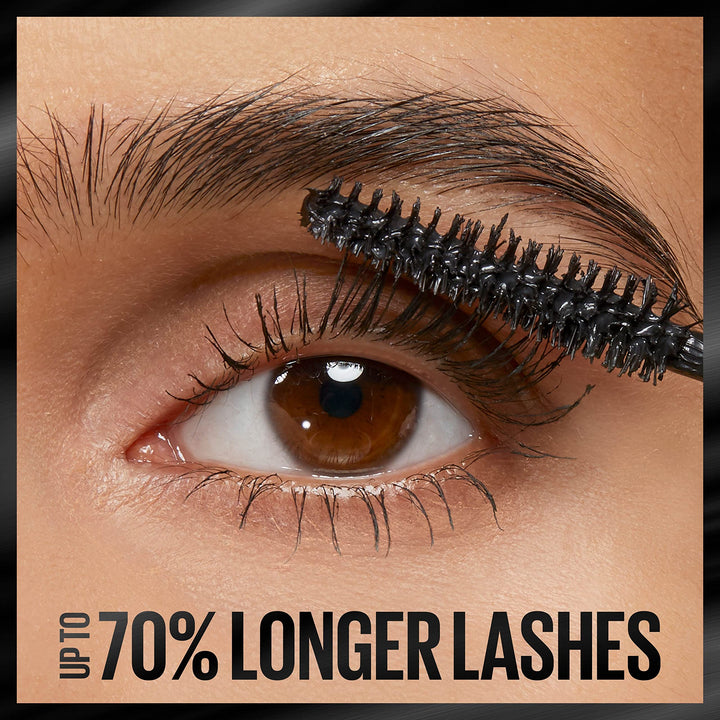 Maybelline Lash Stiletto Ultimate Length Waterproof Mascara, Very Black, 1 Count
