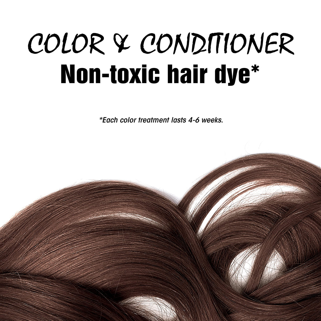 Light Mountain Natural Bulk Hair Color and Conditioner, Dark Brown, 16 Ounce