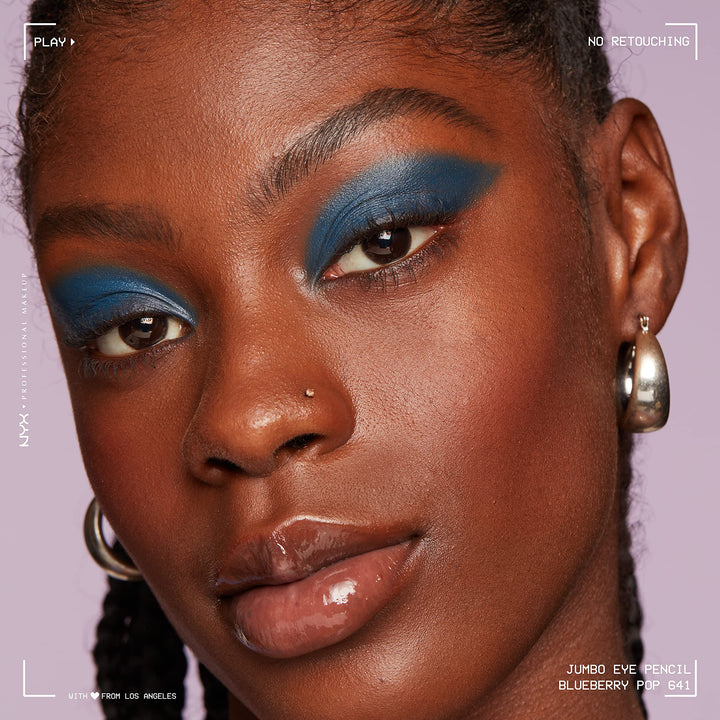 NYX PROFESSIONAL MAKEUP Jumbo Eye Pencil, Eyeshadow & Eyeliner Pencil - Blueberry Pop (Blue)