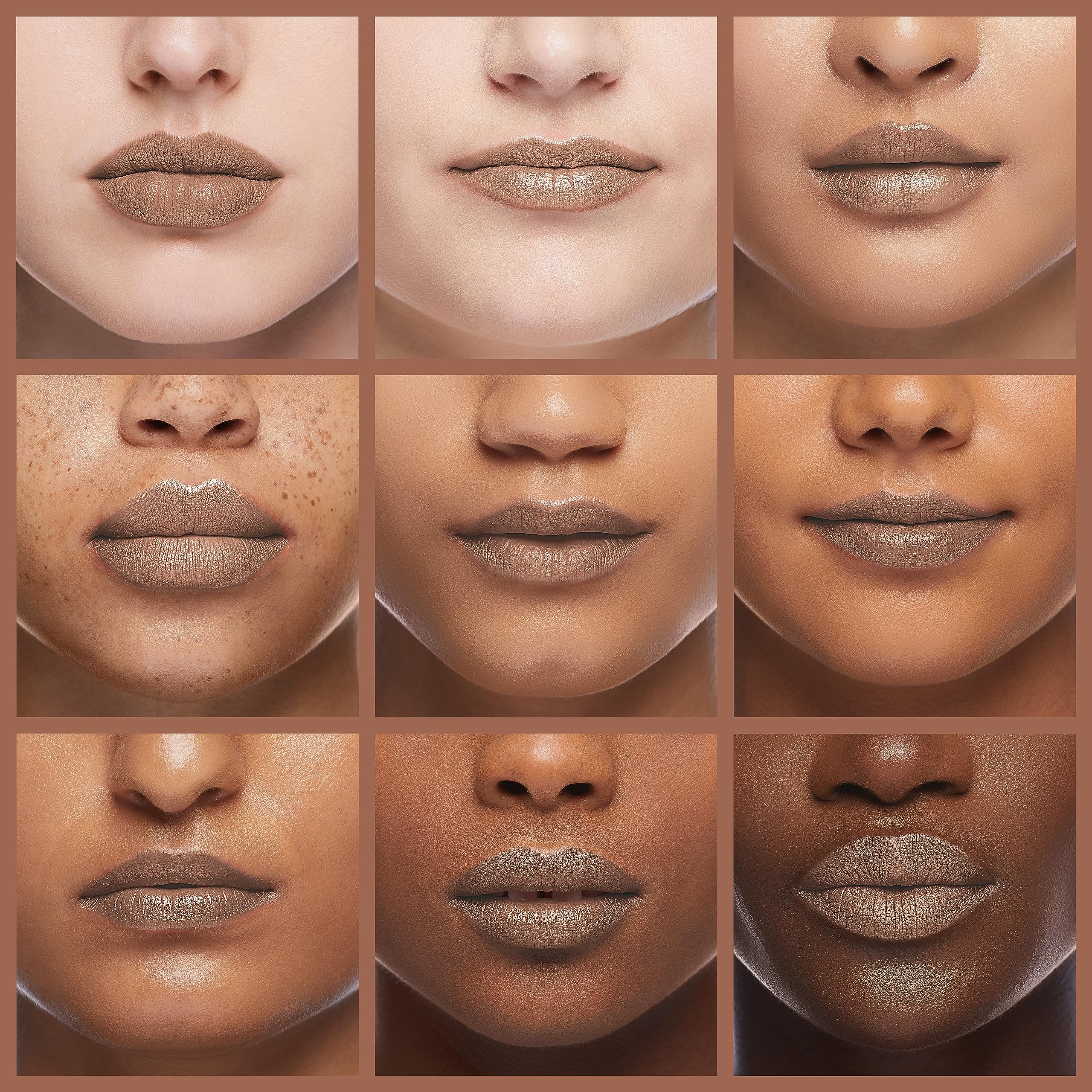 Heart Percent Dote On Mood Lip Pencil, Long-Lasting Creamy Lip Crayon Smooth Color Liner Retractable Lipstick Pencil 0.8g, #09. Cozy Brown